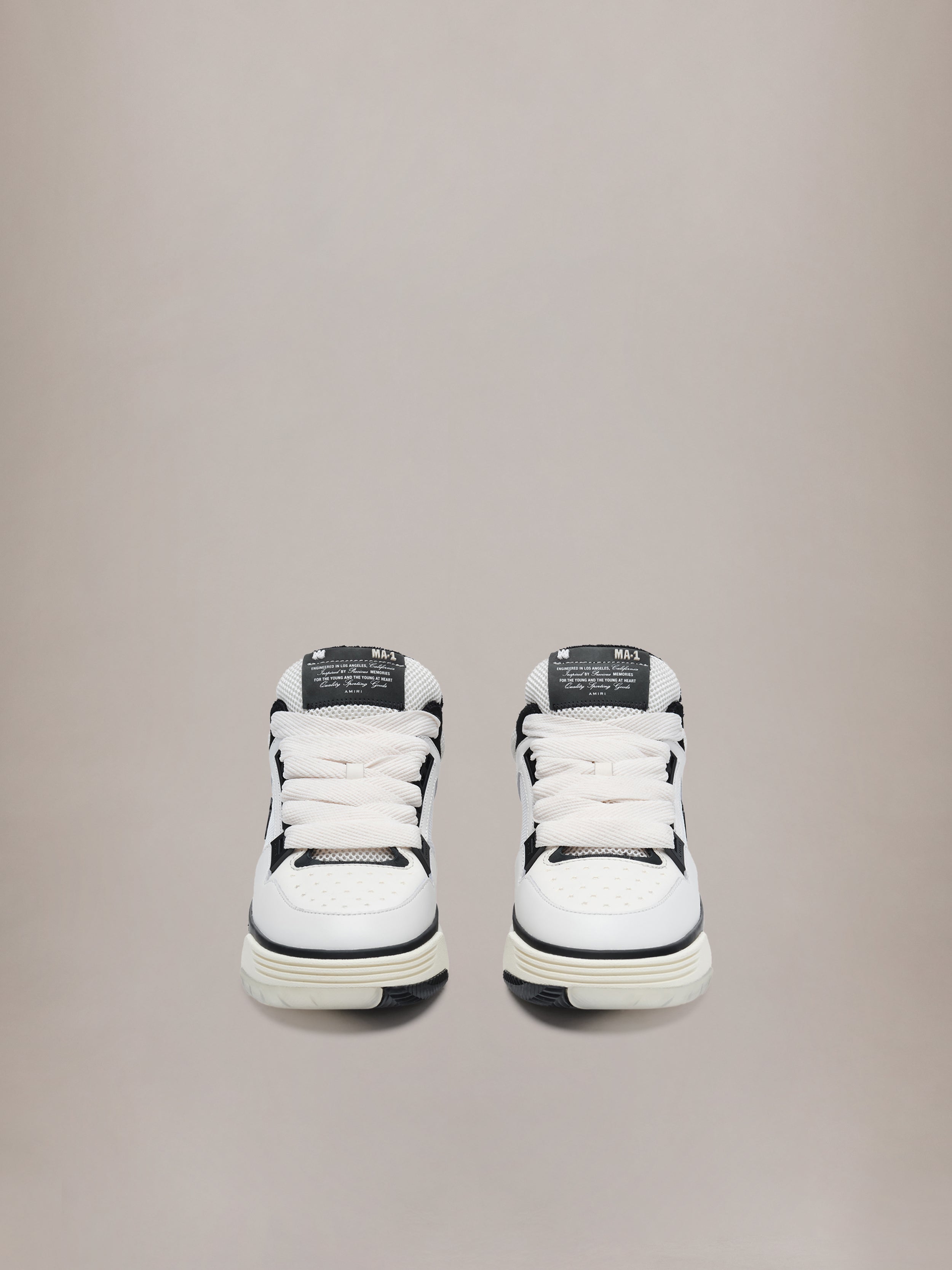 WOMEN- MA-1 - WHITE BLACK – AMIRI
