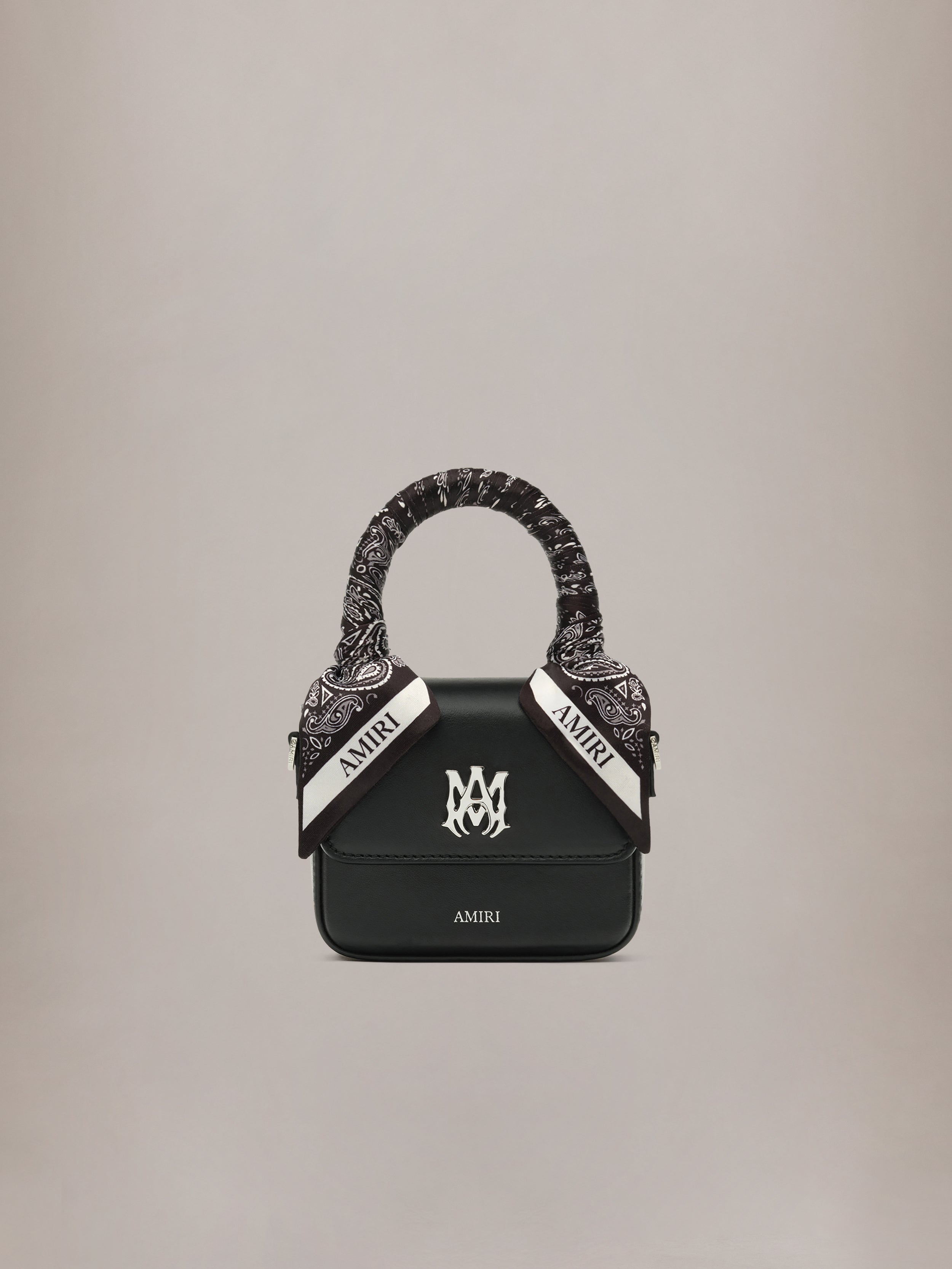 WOMEN - WOMEN'S CROC EMBOSSED MICRO MA BAG - BLACK