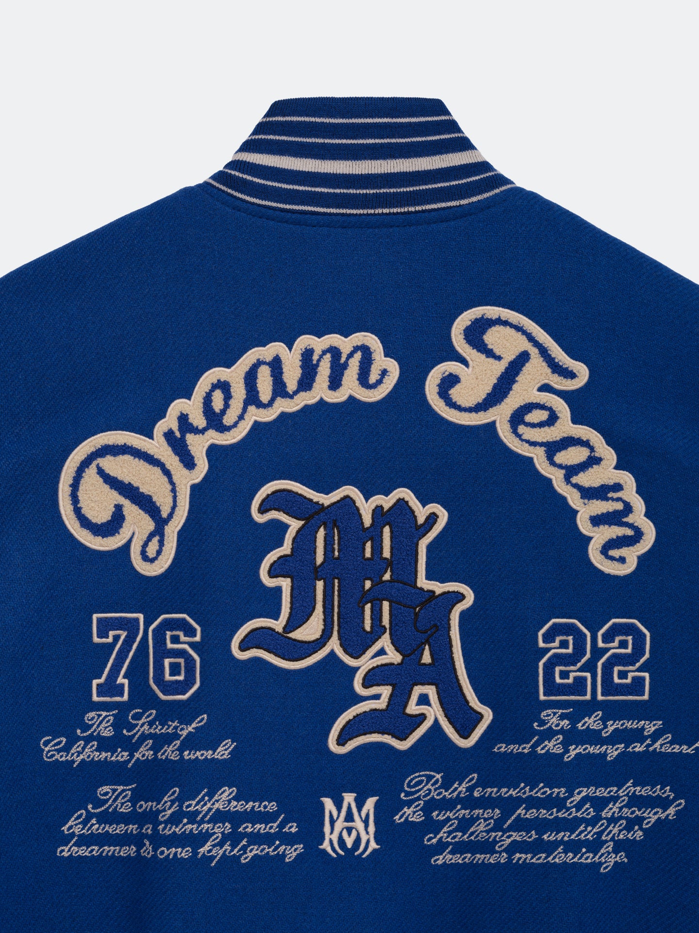 DREAM TEAM VARSITY JACKET - Blue