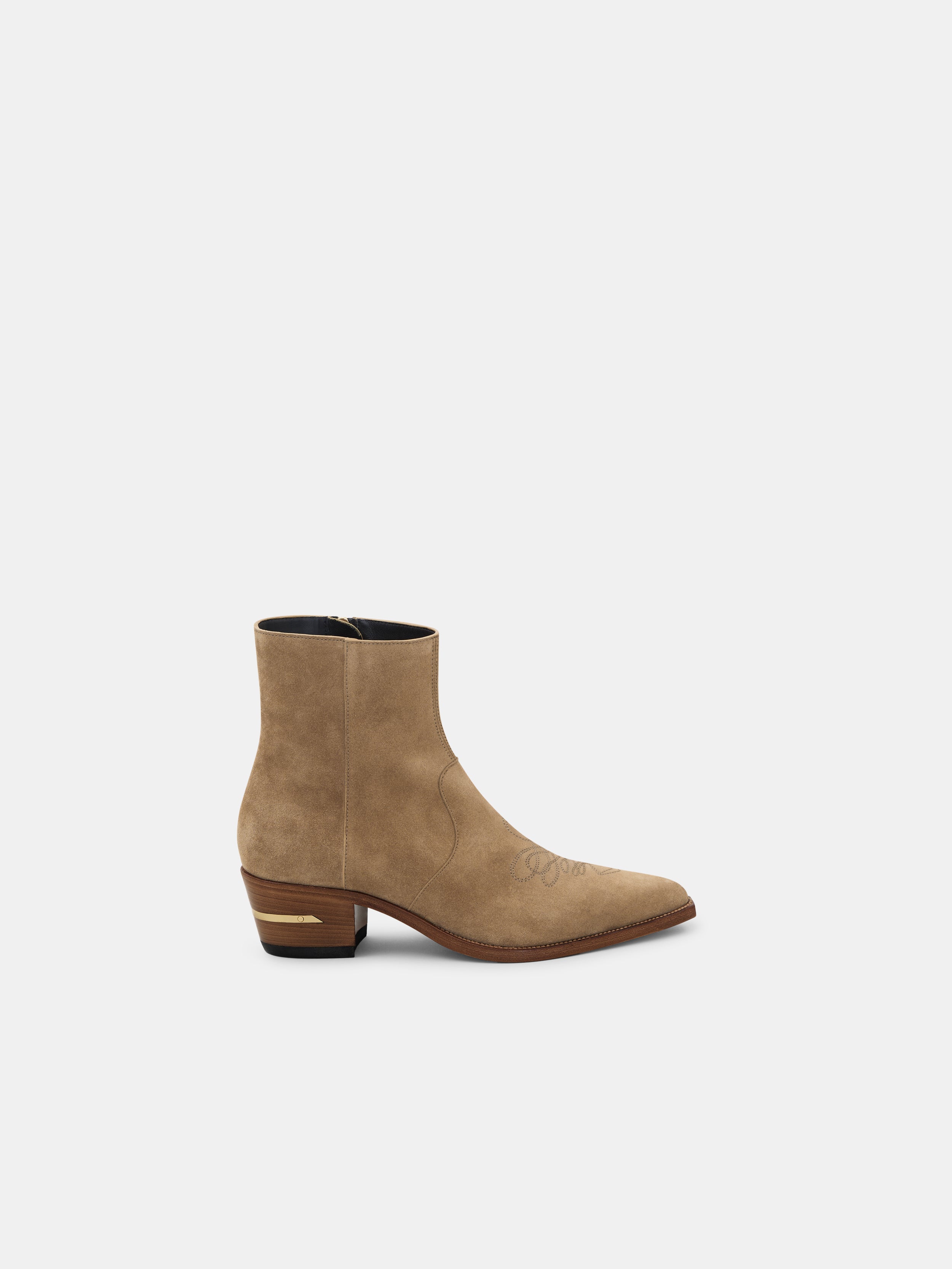 Product SUEDE RYDER BOOT - Cognac featured image