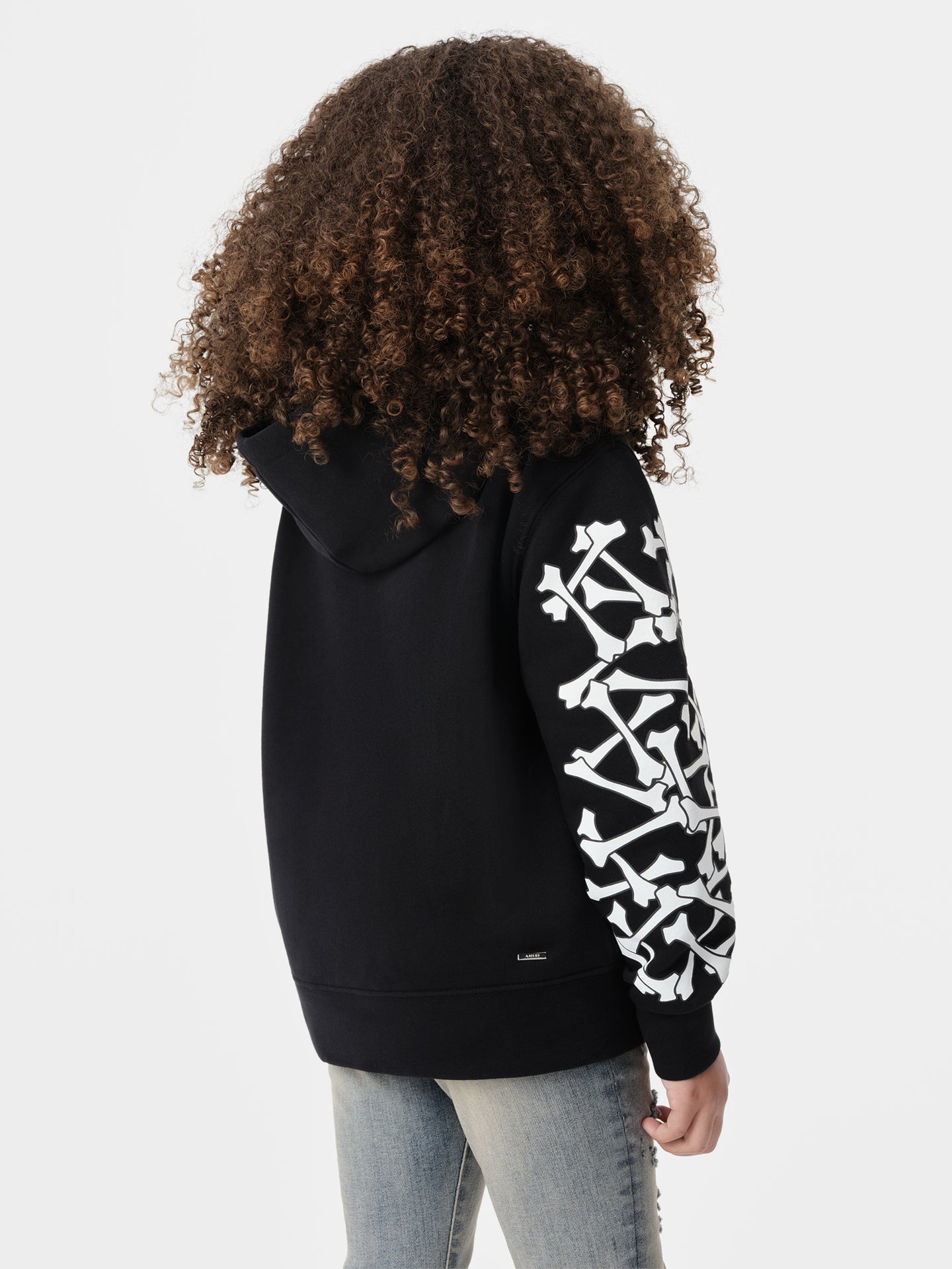 KIDS - KIDS' BONES HOODIE - Black