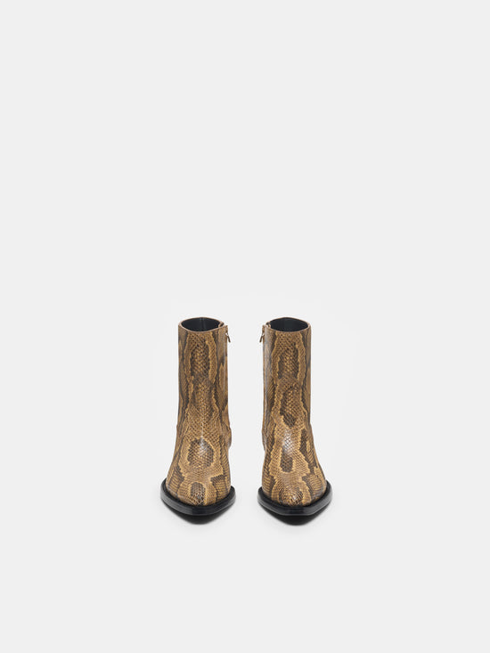 PYTHON RYDER BOOT - Brown