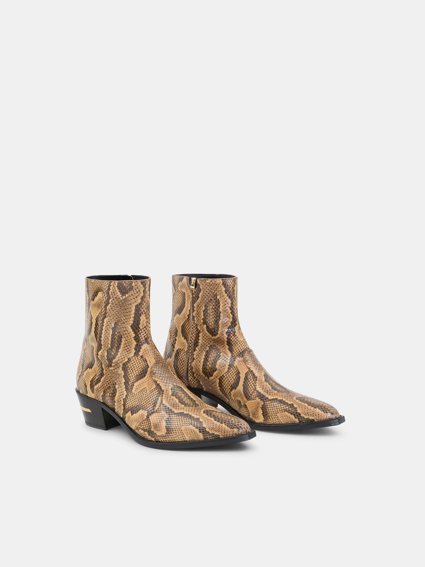 PYTHON RYDER BOOT - Brown
