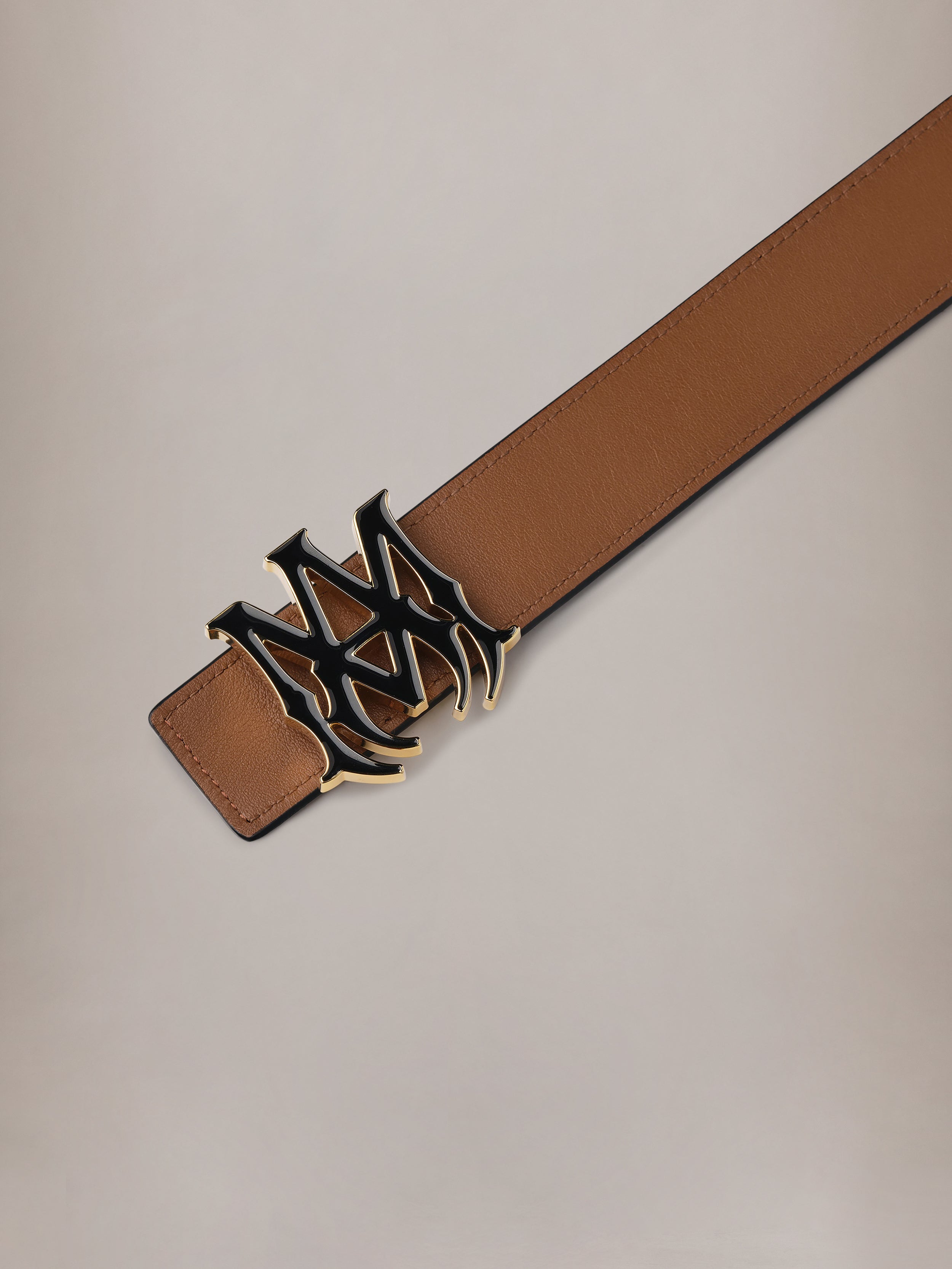 MA 4CM ENAMEL BELT - Black Brown – AMIRI