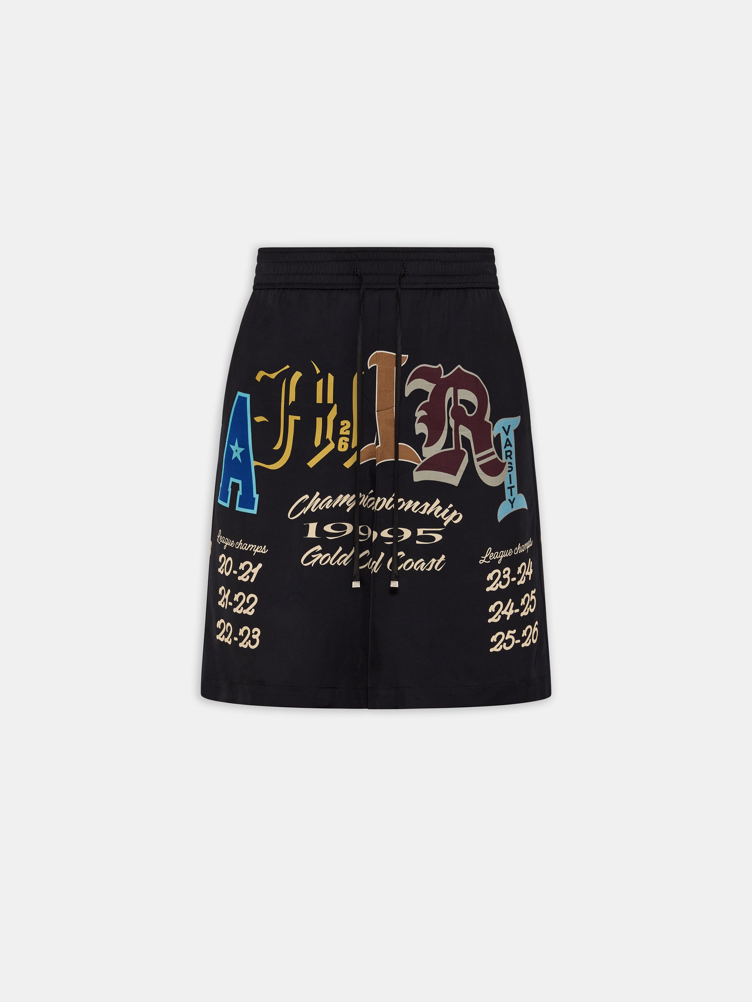 Product VARSITY PATCH SHORT - Black featured image