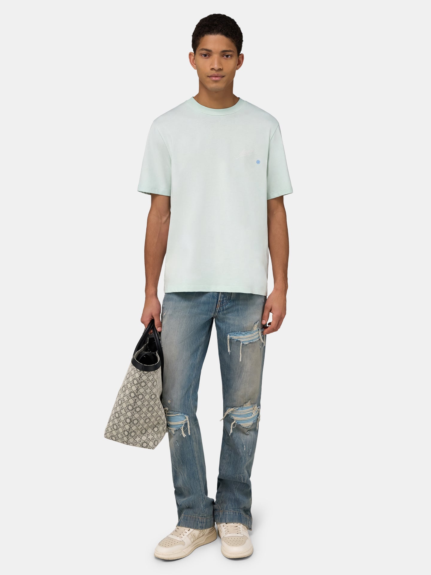 STRAIGHT FLARE MX1 JEAN - Laurel Fade - AMIRI