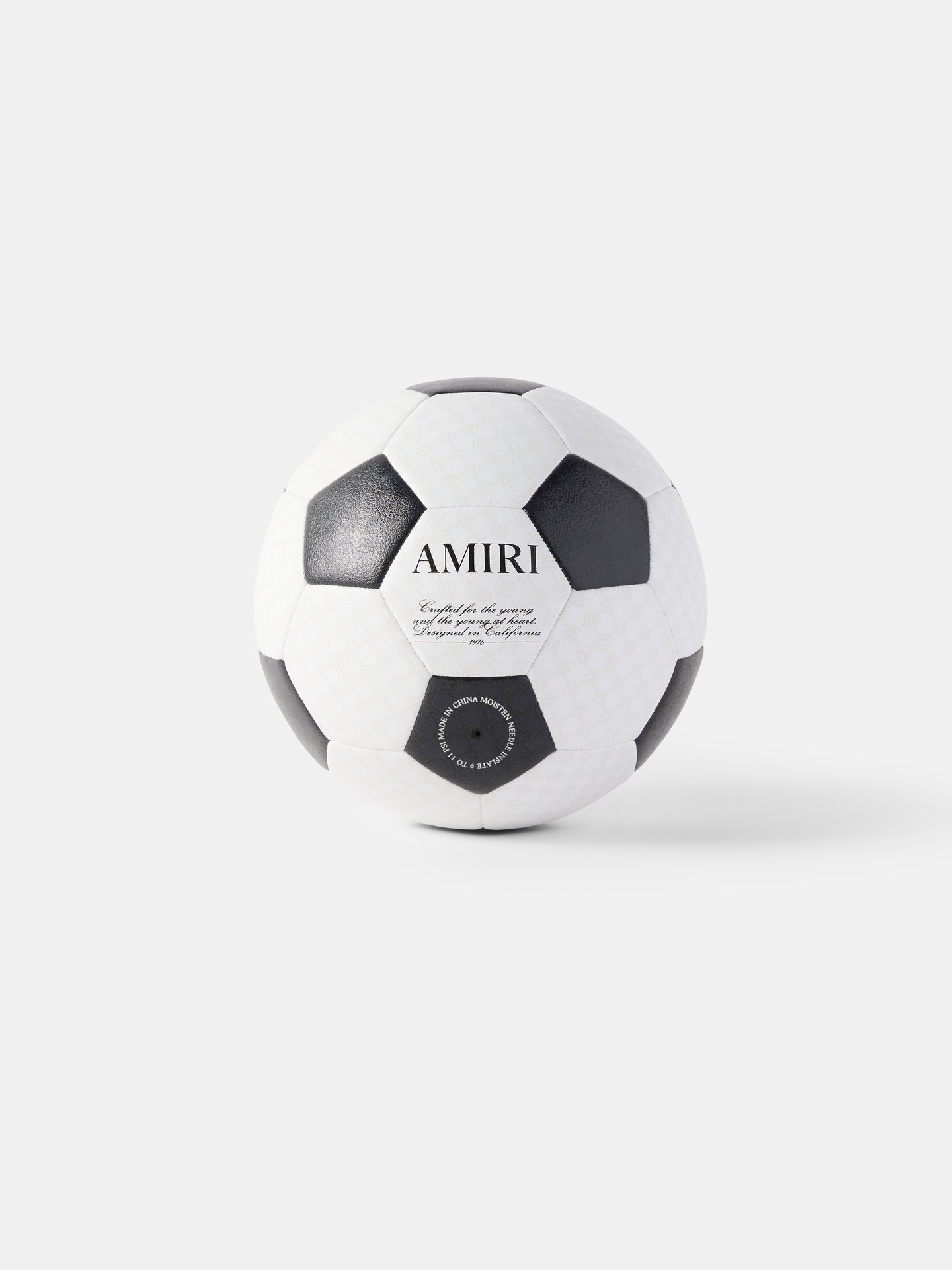 WORLD CUP SOCCER BALL - Black White - AMIRI