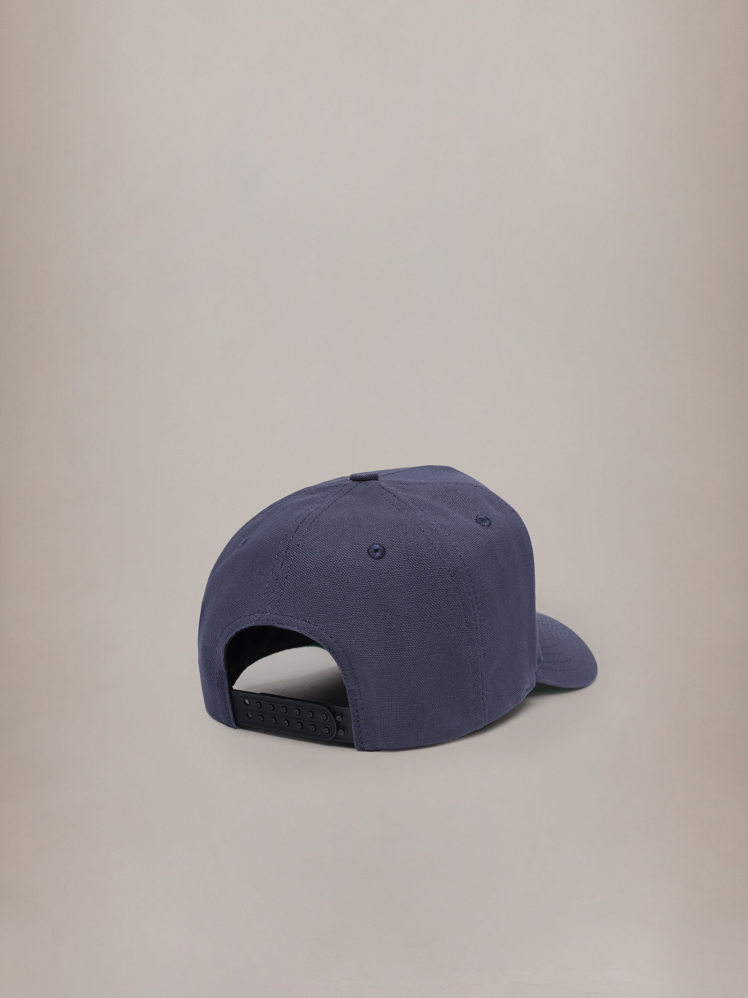 MA STAGGERED AMIRI FULL CANVAS HAT - Navy Off White