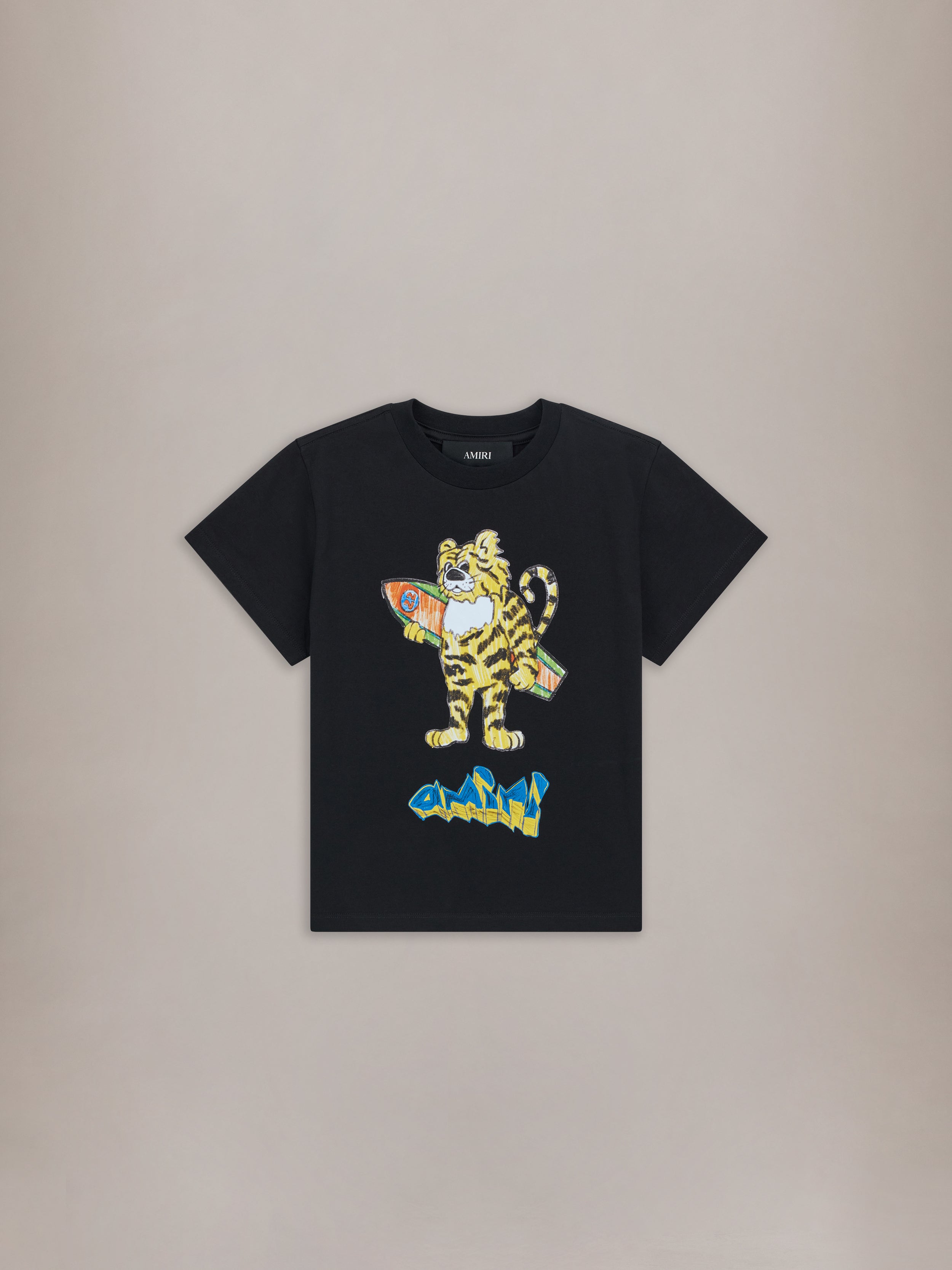 KIDS - KIDS' AMIRI TIGER TEE - Black