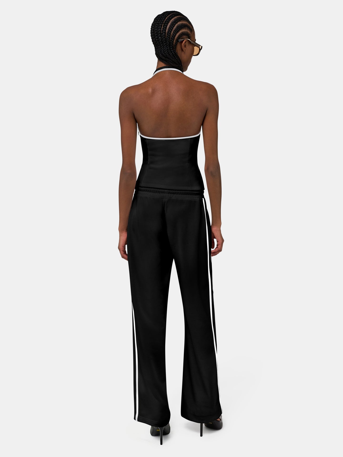 WOMEN - WOMEN'S MA HALTER TOP - Black - AMIRI