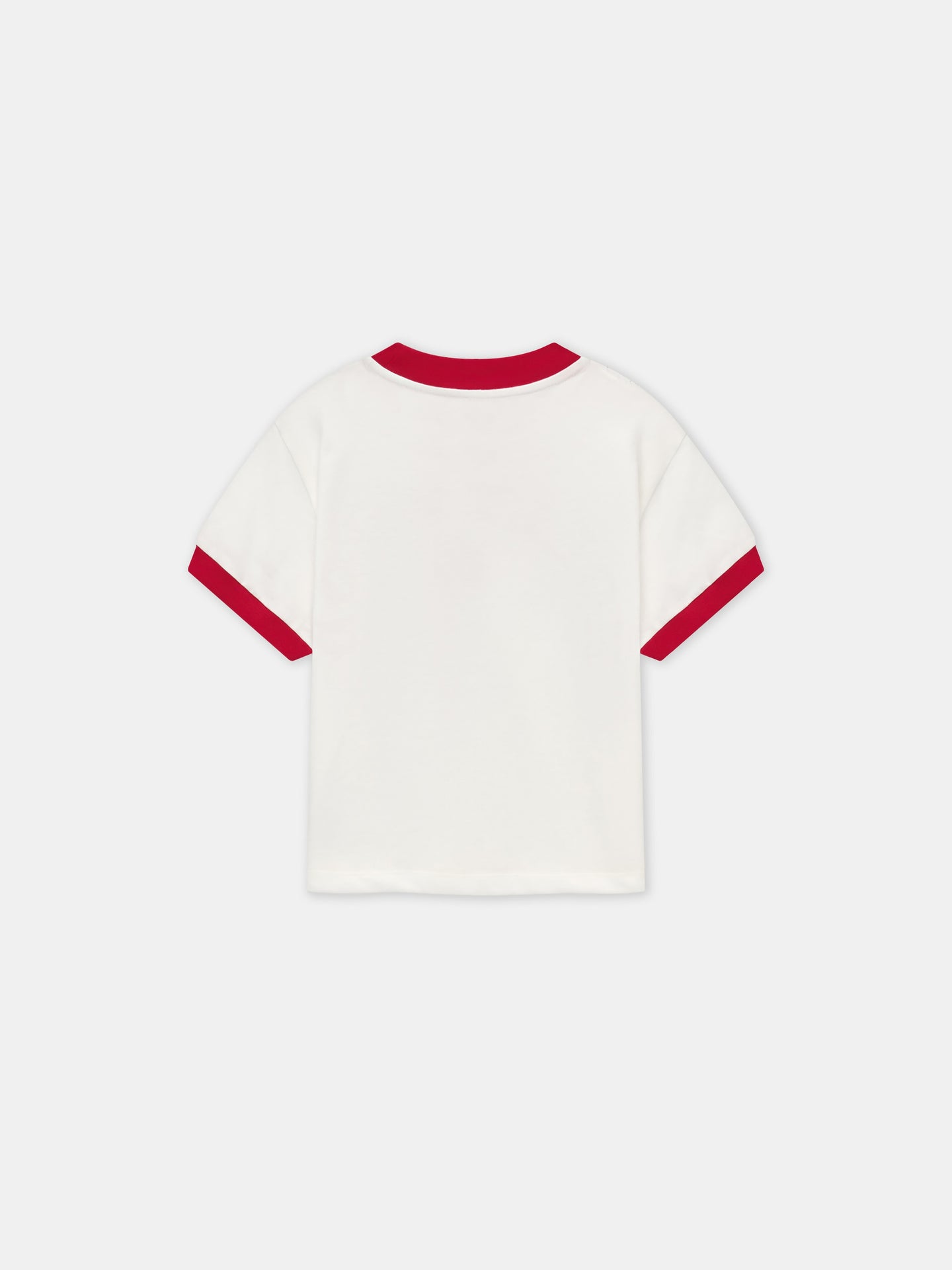 KIDS - KIDS' HOLLYWOOD RINGER TEE - Ivory - AMIRI