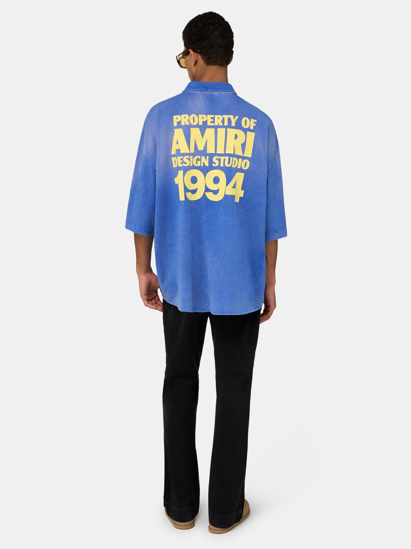 AMIRI 1994 CAMP SHIRT - Sapphire