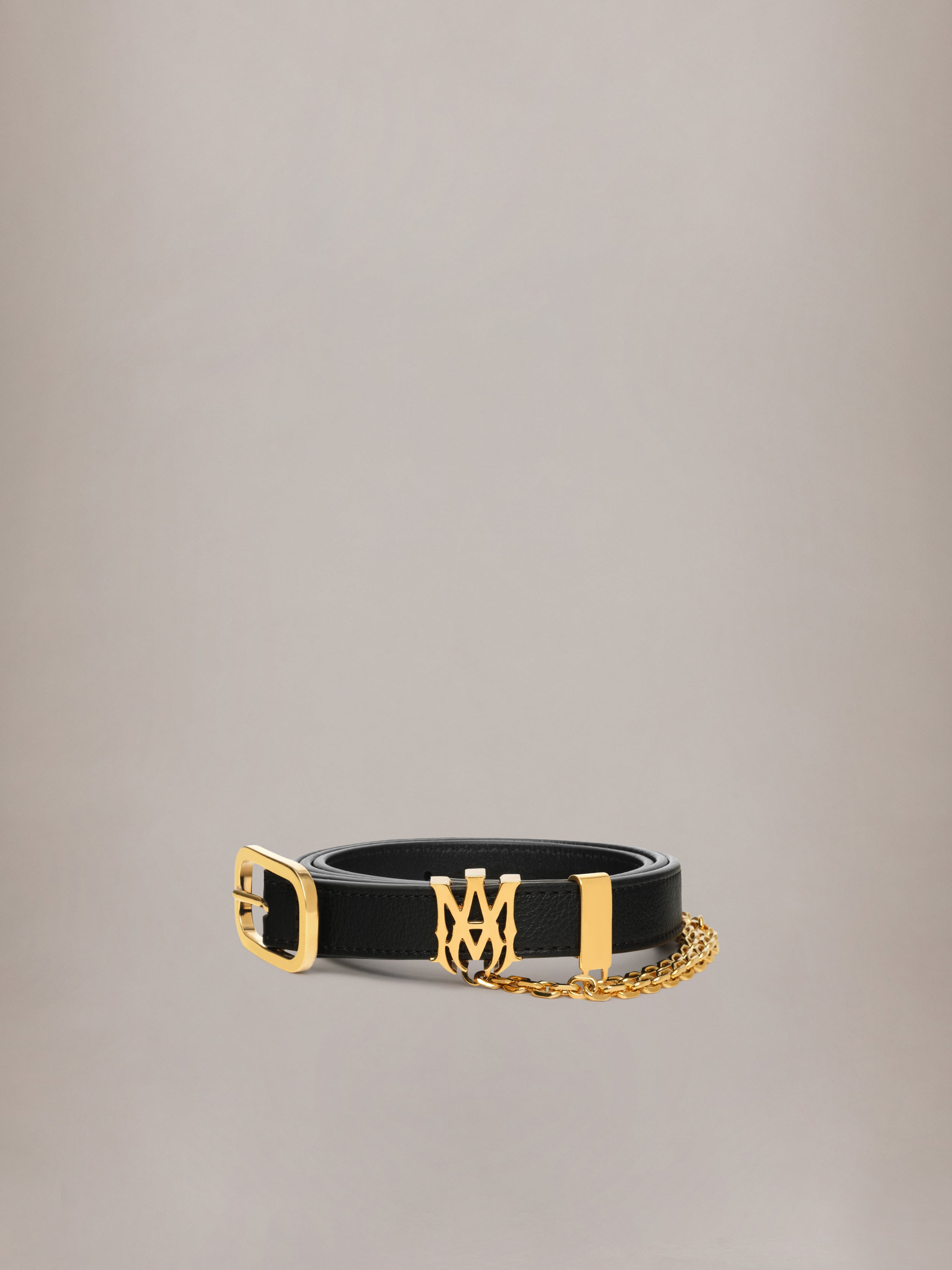小物 AMIRI MA 2CM CHAIN BELT 85 MA 2CM CHAIN BELT - Black Gold – AMIRI