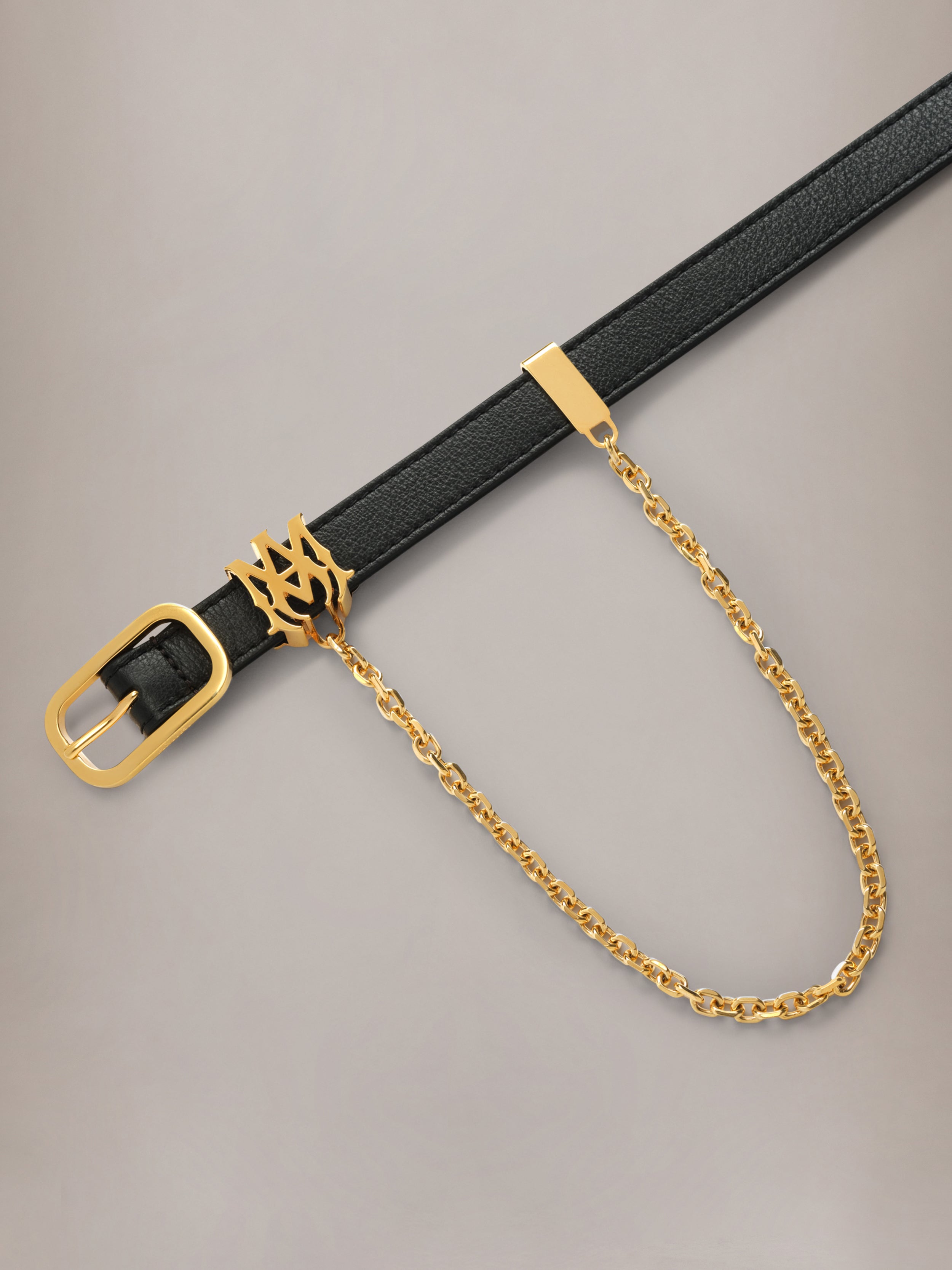 小物 AMIRI MA 2CM CHAIN BELT 85 MA 2CM CHAIN BELT - Black Gold – AMIRI