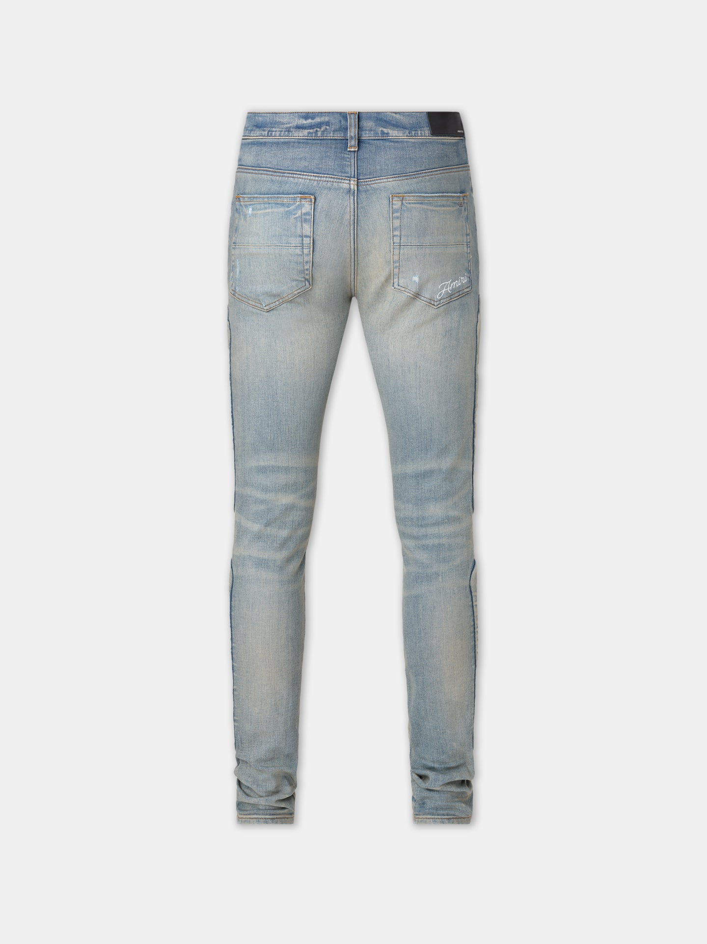 3D BONES SKINNY JEAN - Clay Indigo