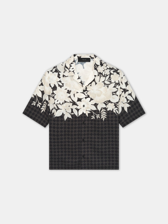 AMIRI GARDEN CAMP SHIRT - Black