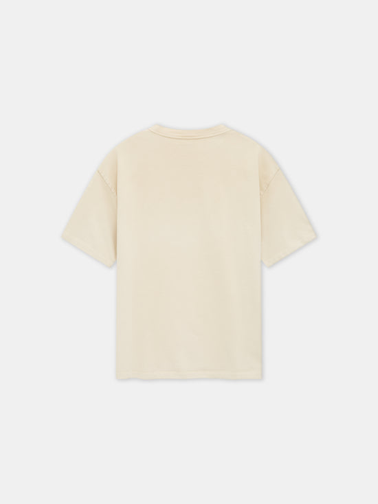 WOMEN - WOMEN'S AMIRI PEGASUS OVERSIZED TEE - Alabaster