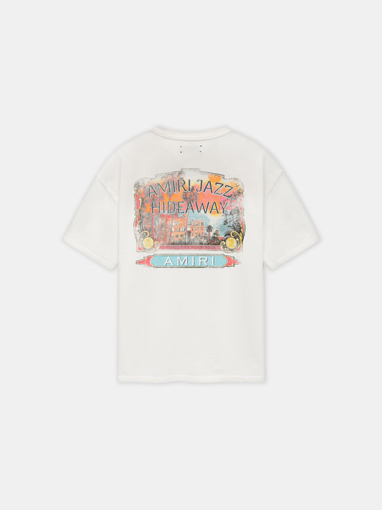 AMIRI JAZZ HIDEAWAY TEE - Ivory