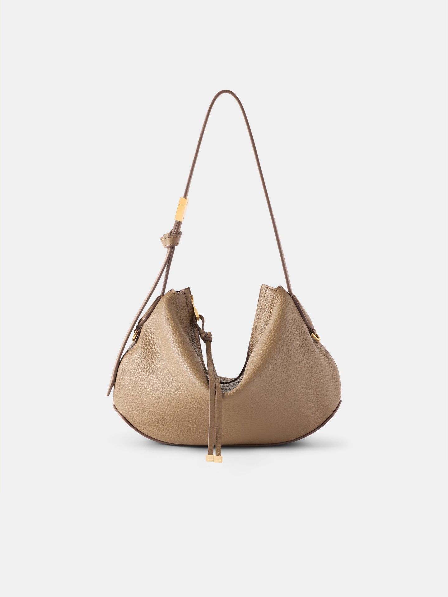 WOMEN - WOMEN'S BABY BISCOTTO SHOULDER BAG - Taupe - AMIRI