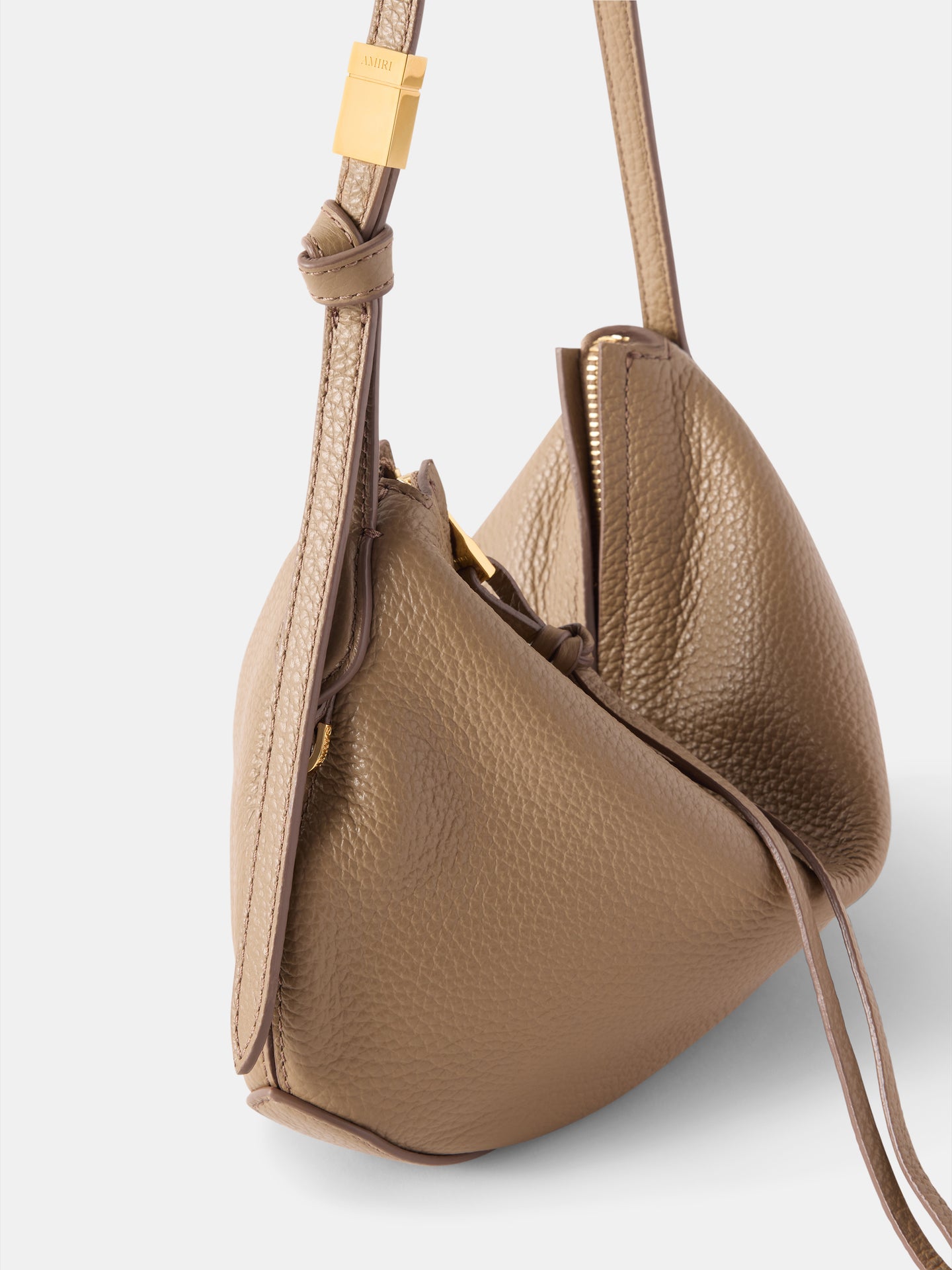 WOMEN - WOMEN'S BABY BISCOTTO SHOULDER BAG - Taupe - AMIRI