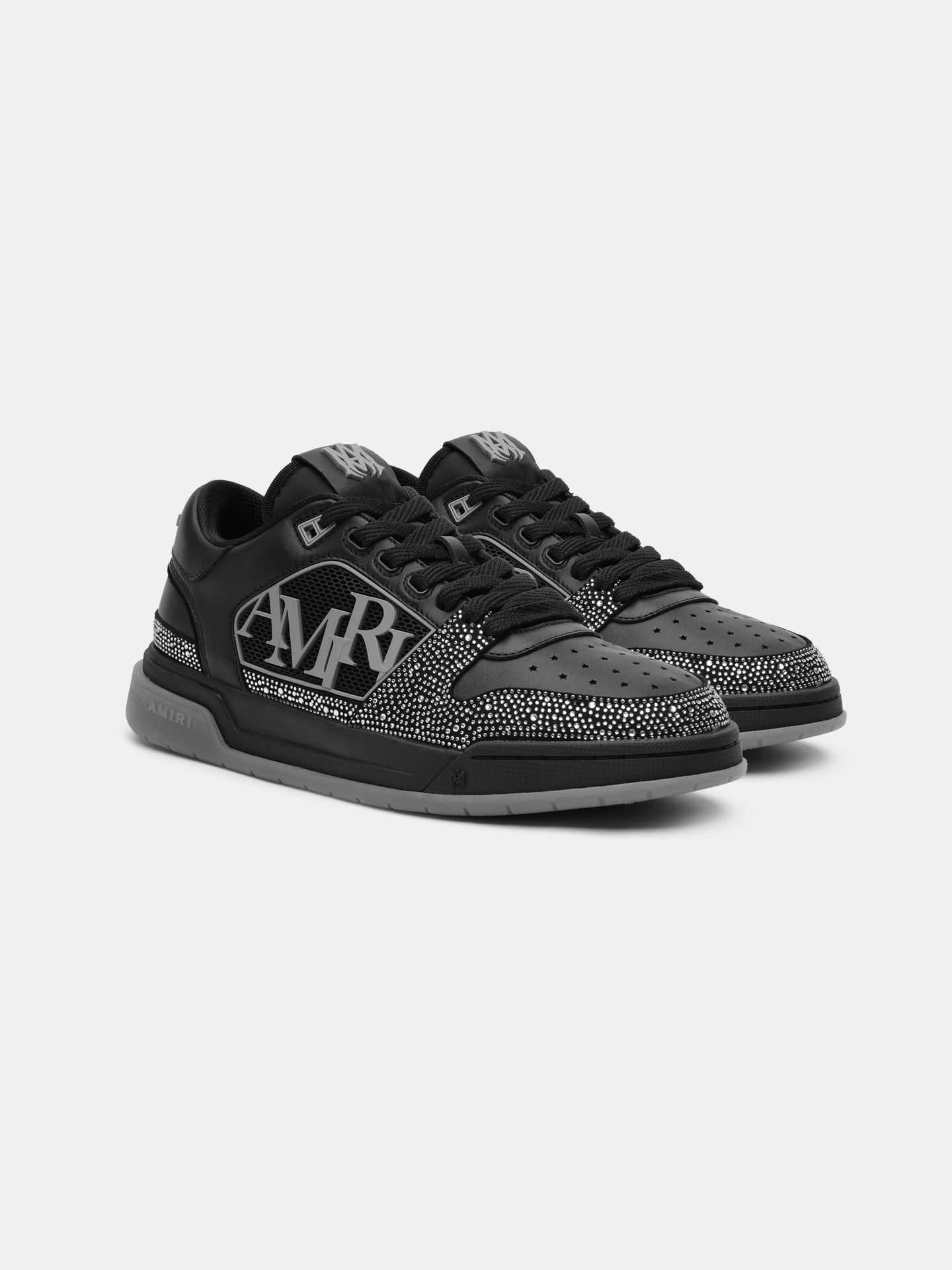 CRYSTAL CLASSIC LOW - Black - AMIRI