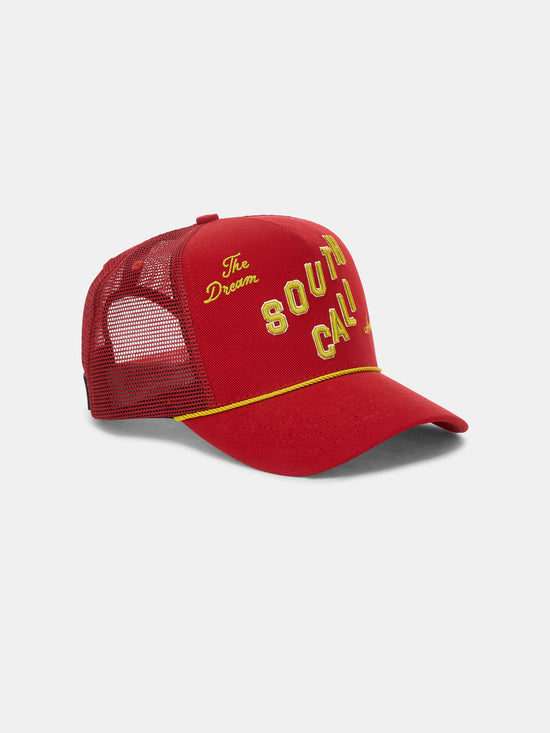 SOUTH CALI TRUCKER HAT - Ruby - AMIRI