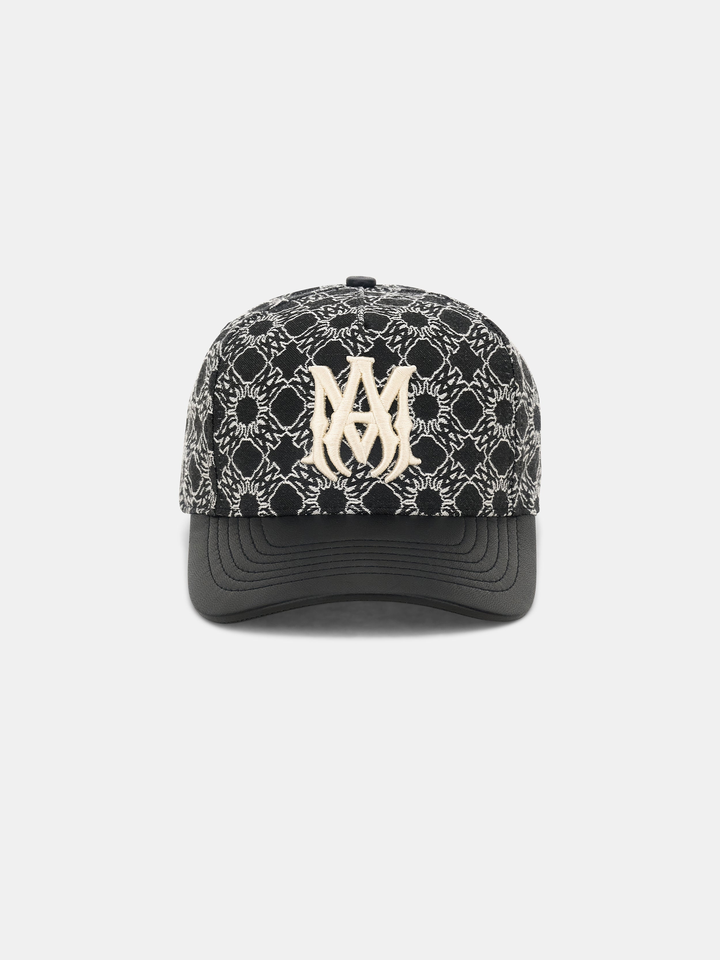 Product MA QUAD JACQUARD HAT - Black featured image