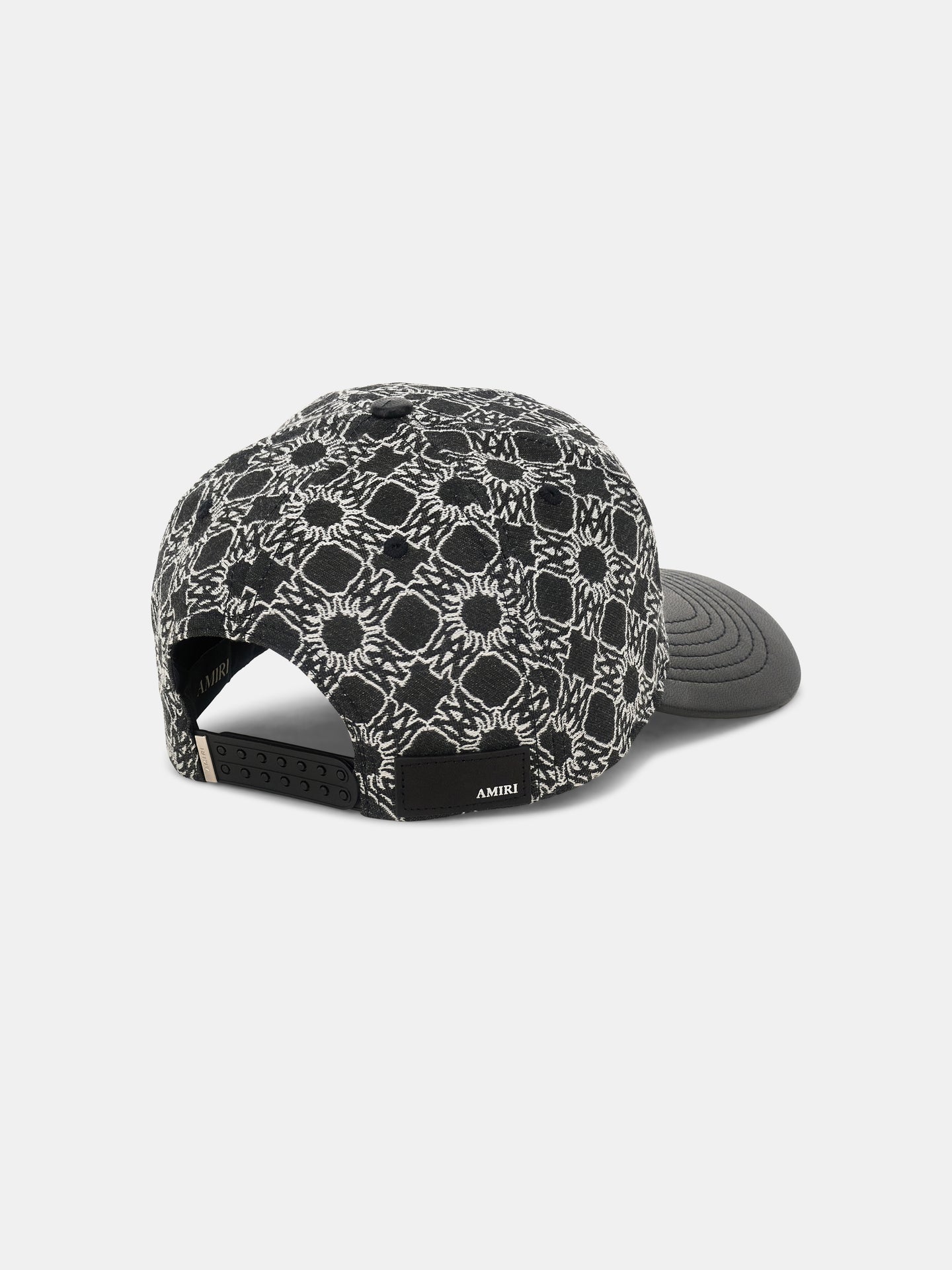 MA QUAD JACQUARD HAT - Black - AMIRI