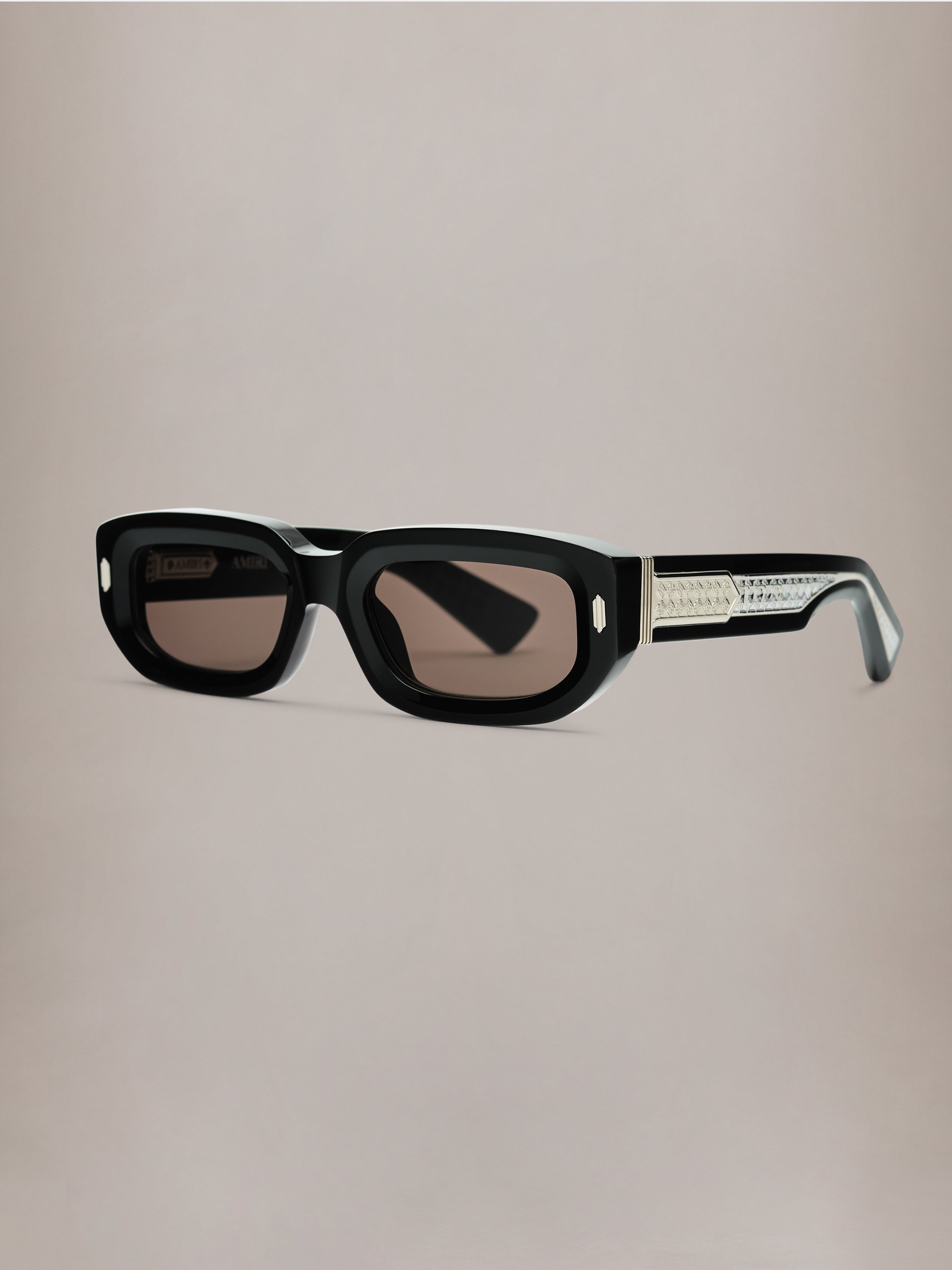 FAIRFAX EXPOSED EXTERNAL SUNGLASSES - Black Gold | AMIRI