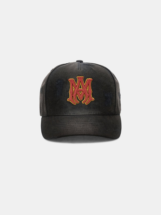 MA OUTLINE CANVAS HAT - Black - AMIRI