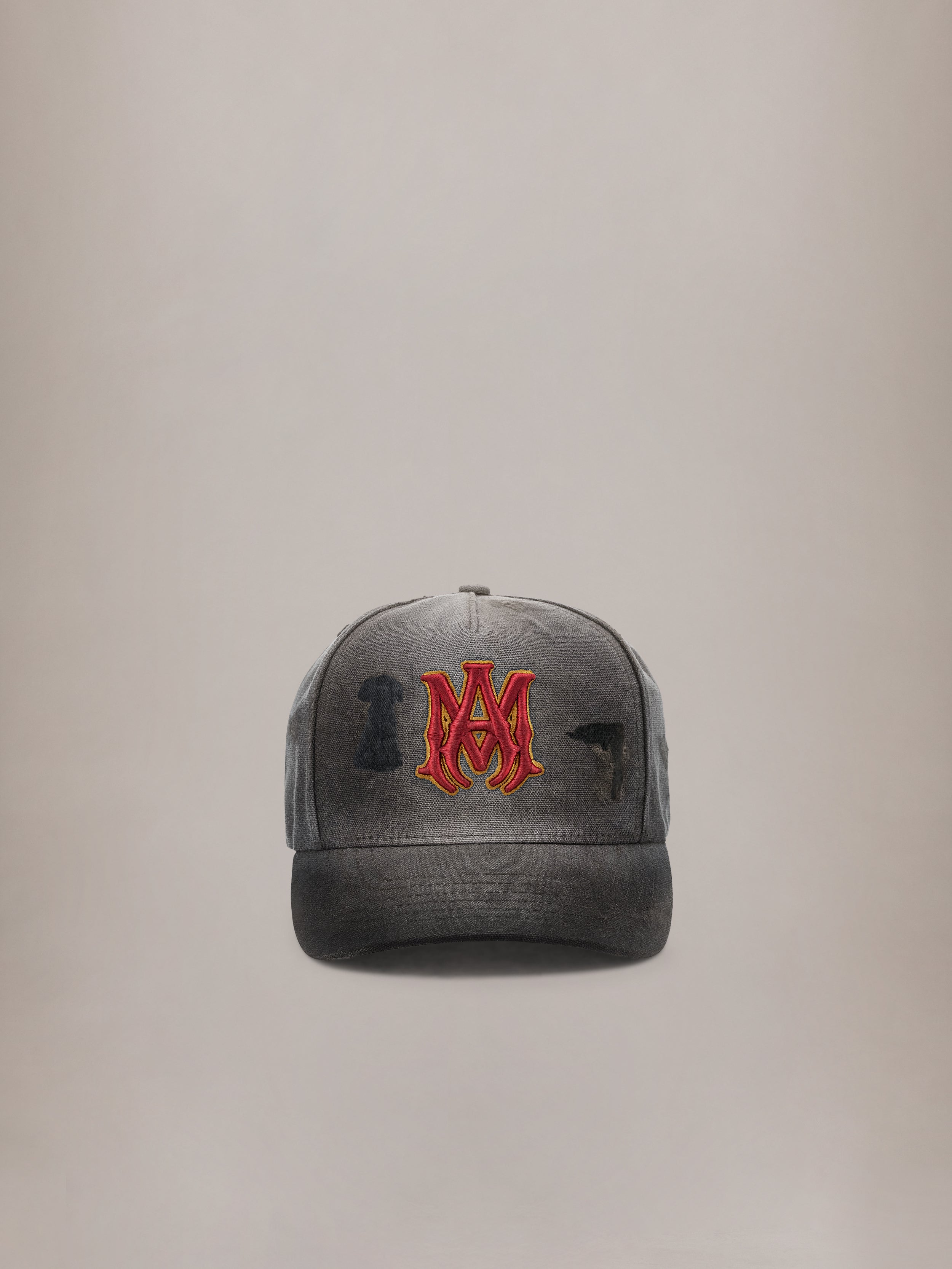 AMIRI MAロゴ キャップ MA OUTLINE CANVAS HAT MA OUTLINE CANVAS HAT - Black – AMIRI