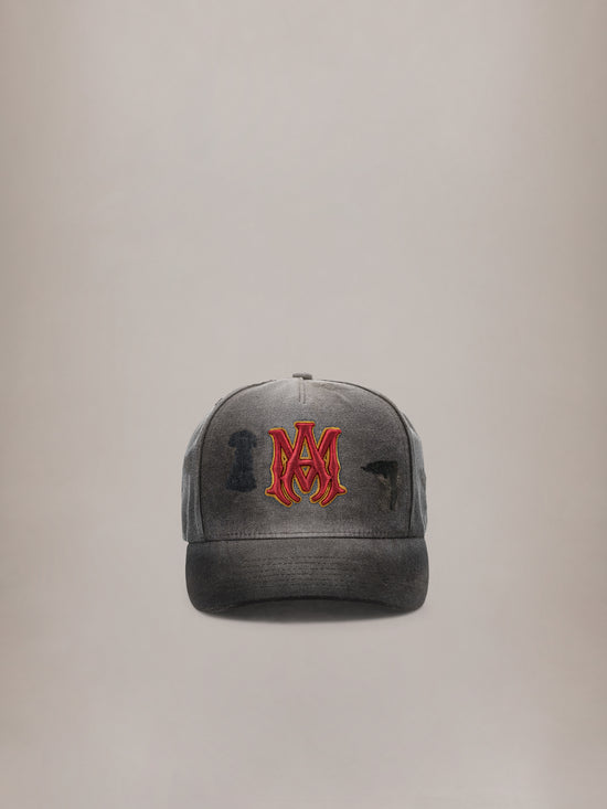 MA OUTLINE CANVAS HAT - Black