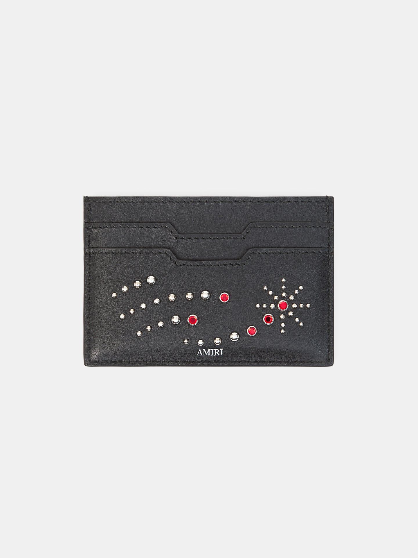 MA STUD CARD HOLDER - Black - AMIRI