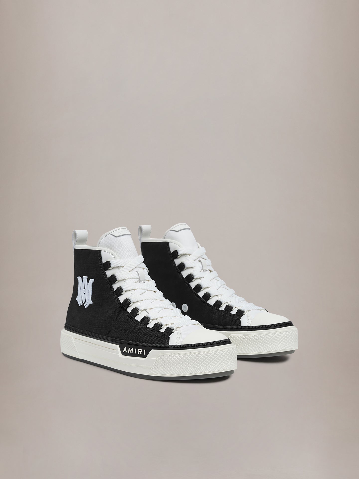 WOMEN - WOMEN'S MA COURT HI - Black/White - AMIRI