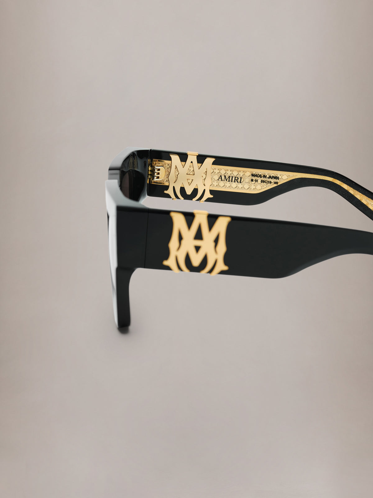 JUMBO SUNGLASSES - Black - AMIRI