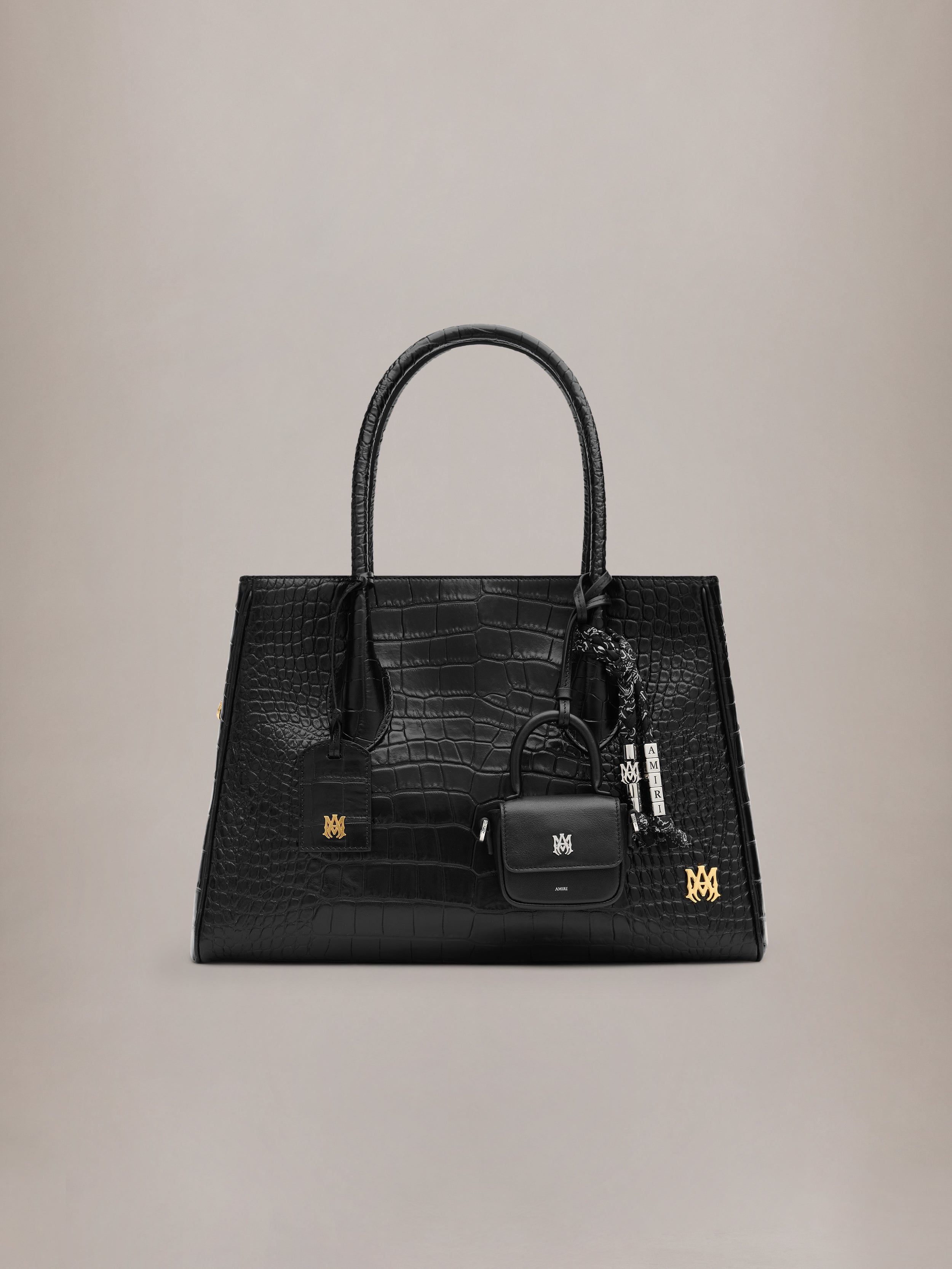 WOMEN - WOMEN'S AMIRI BRAIDED KEYCHAIN - Black