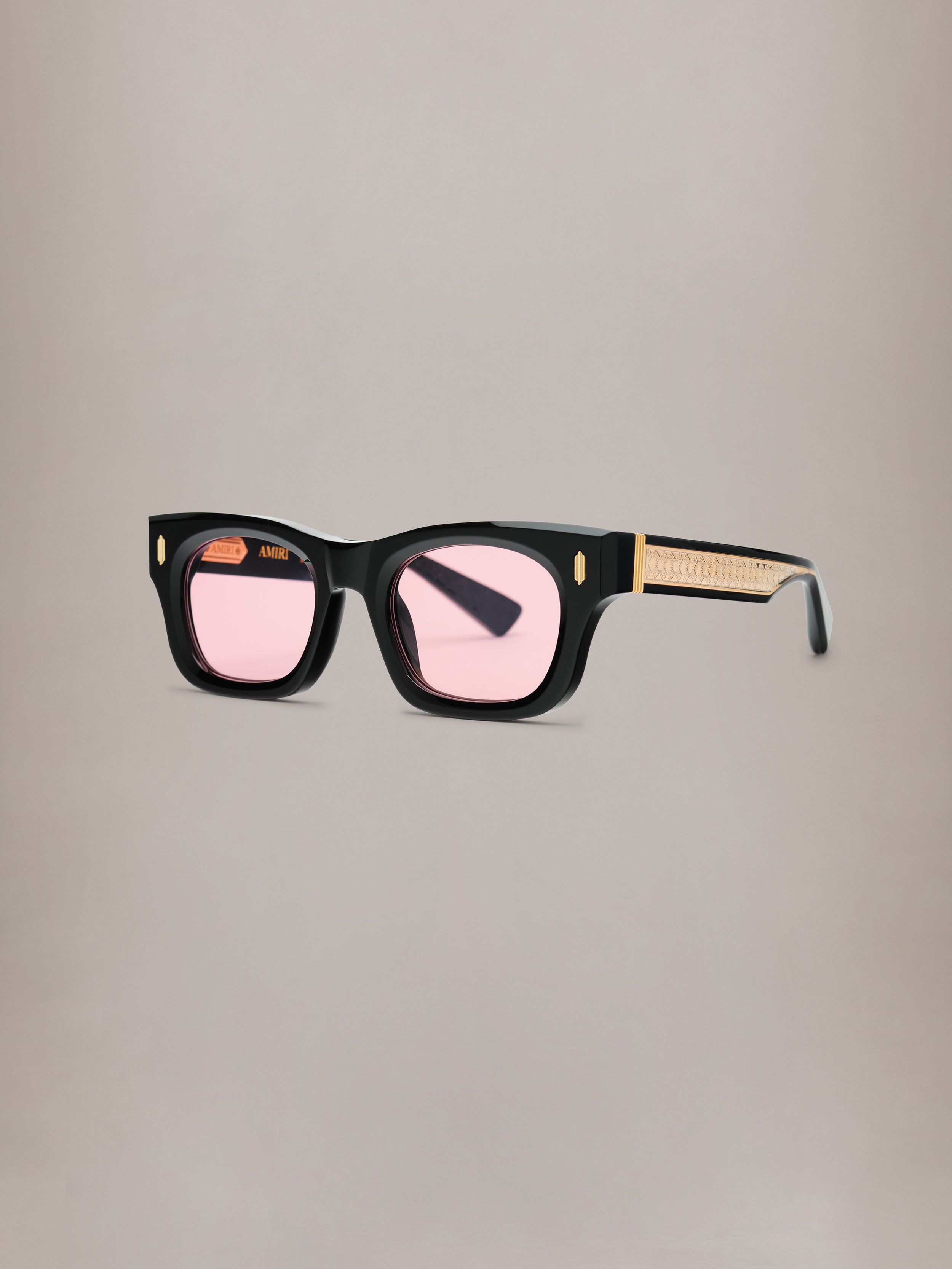 MULHOLLAND SUNGLASSES - Black Silver – AMIRI