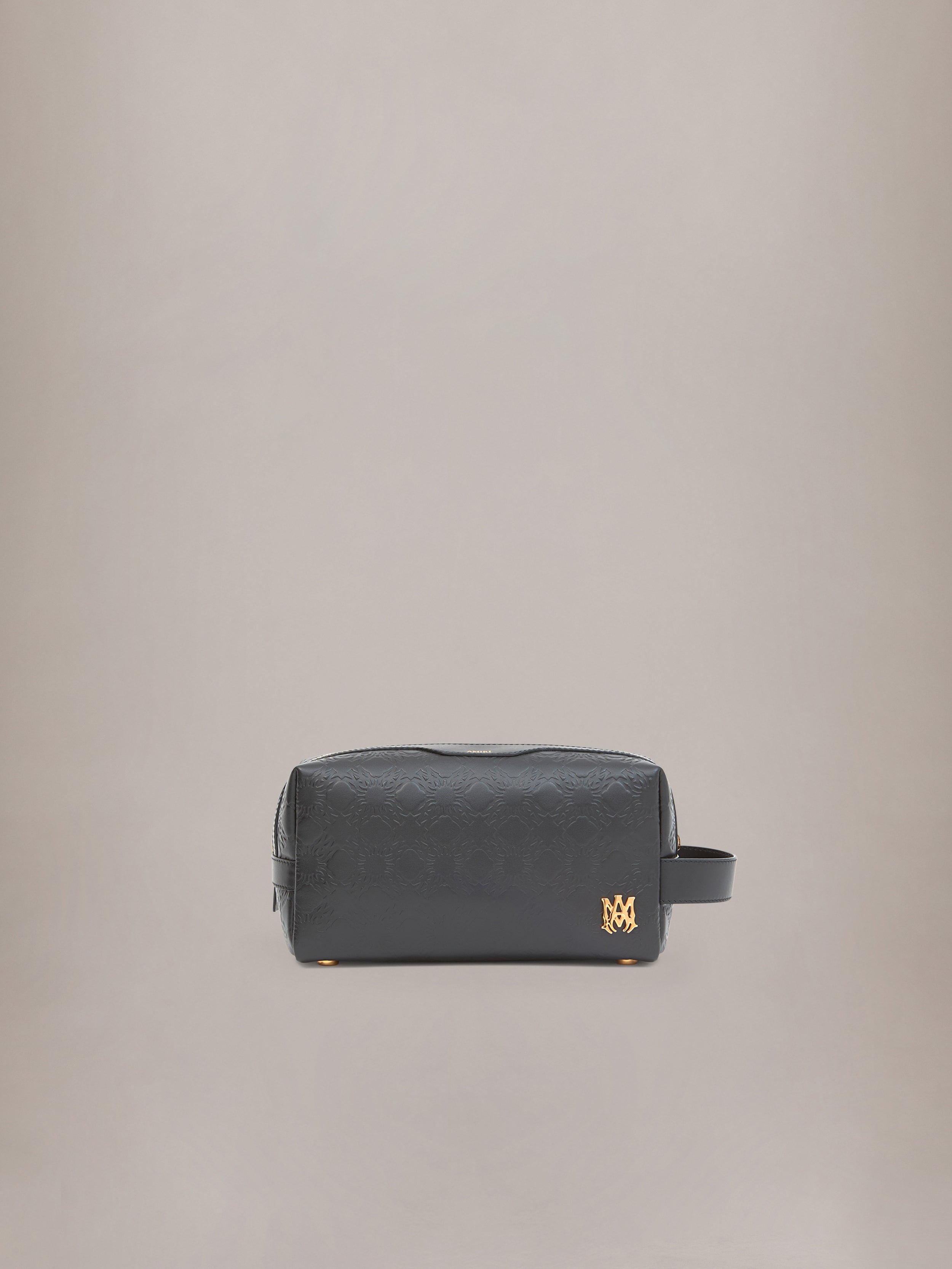 MA QUAD LEATHER DOPP KIT - Black – AMIRI