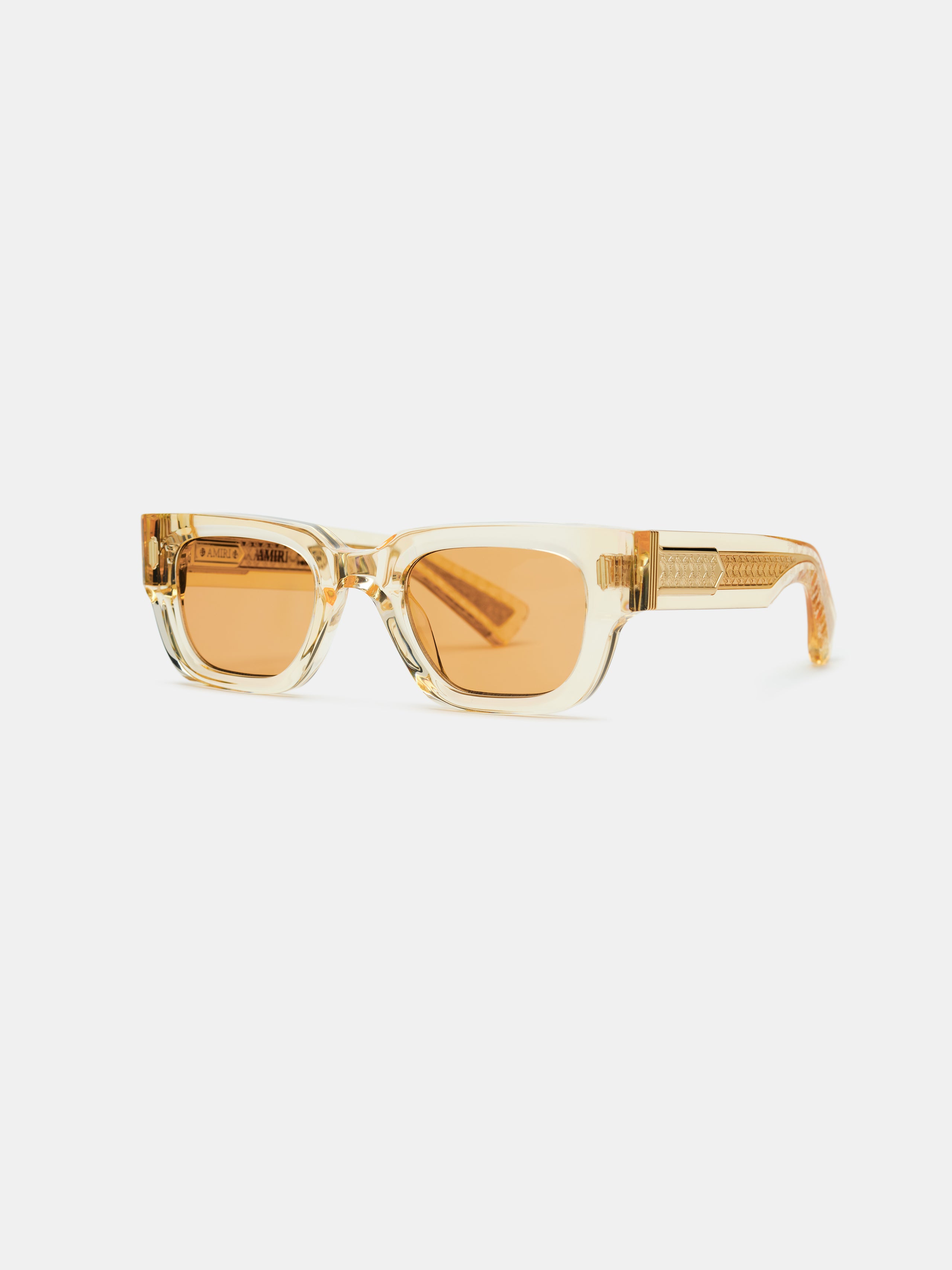 Amiri VENICE SUNGLASSES - Transparent Yellow
