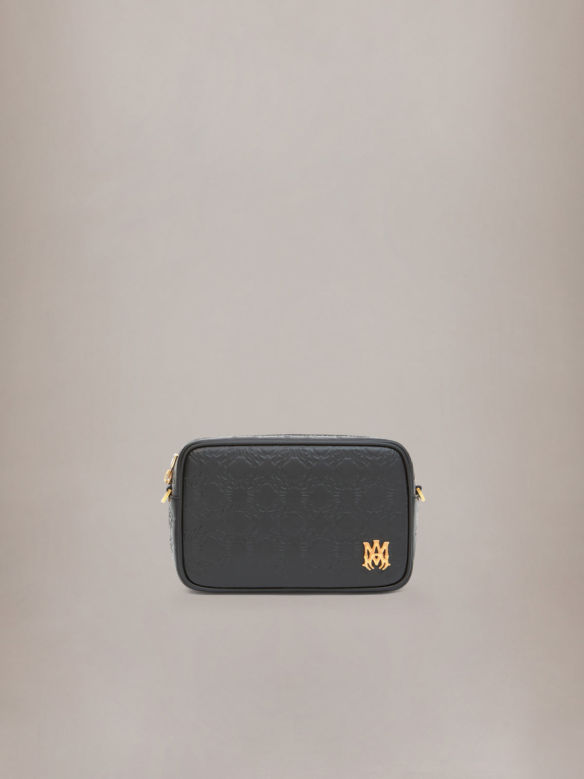 MA QUAD LEATHER CAMERA CASE - Black - AMIRI