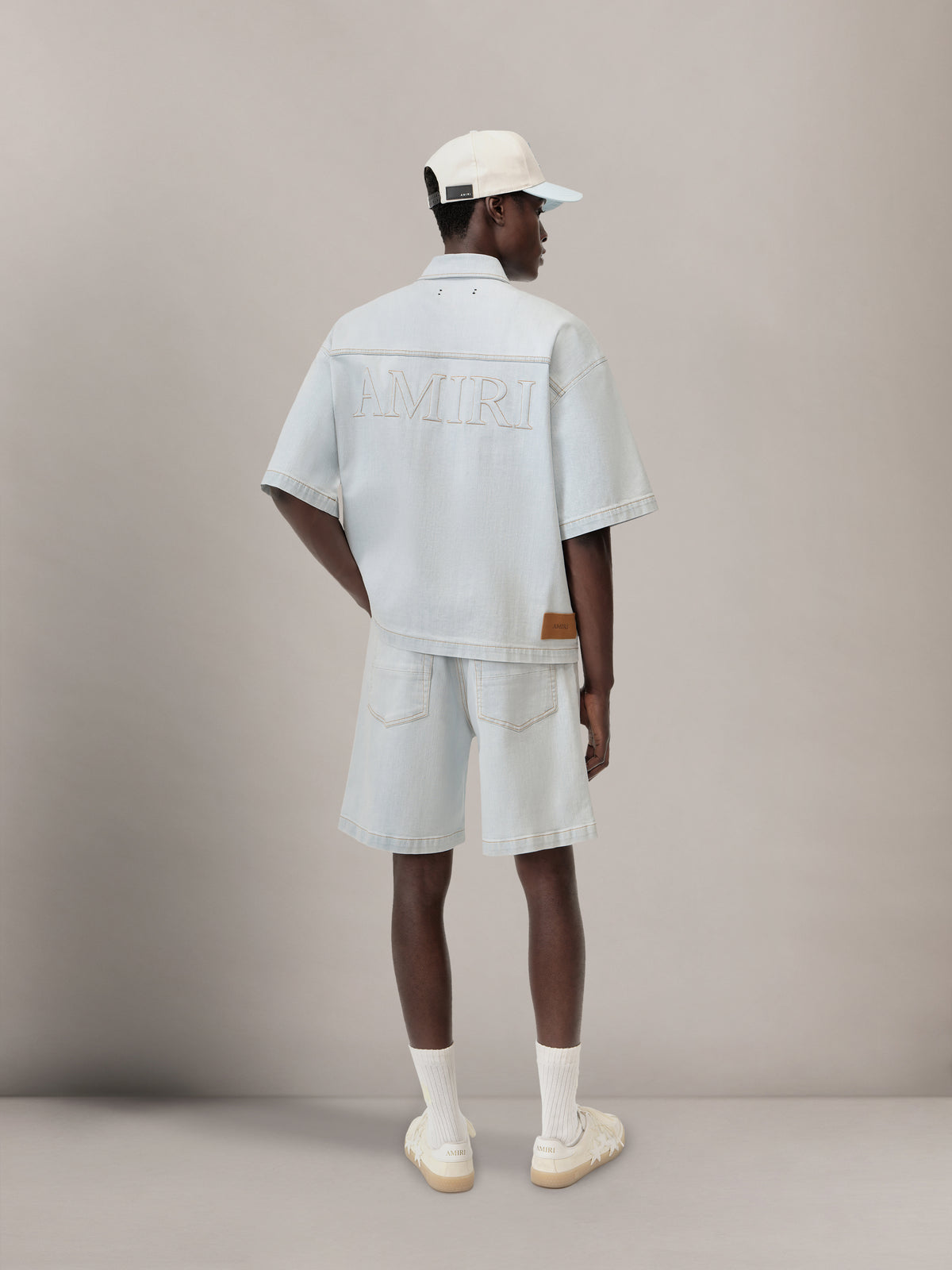 AMIRI 3D 5 POCKET SHORT - Light Indigo - AMIRI