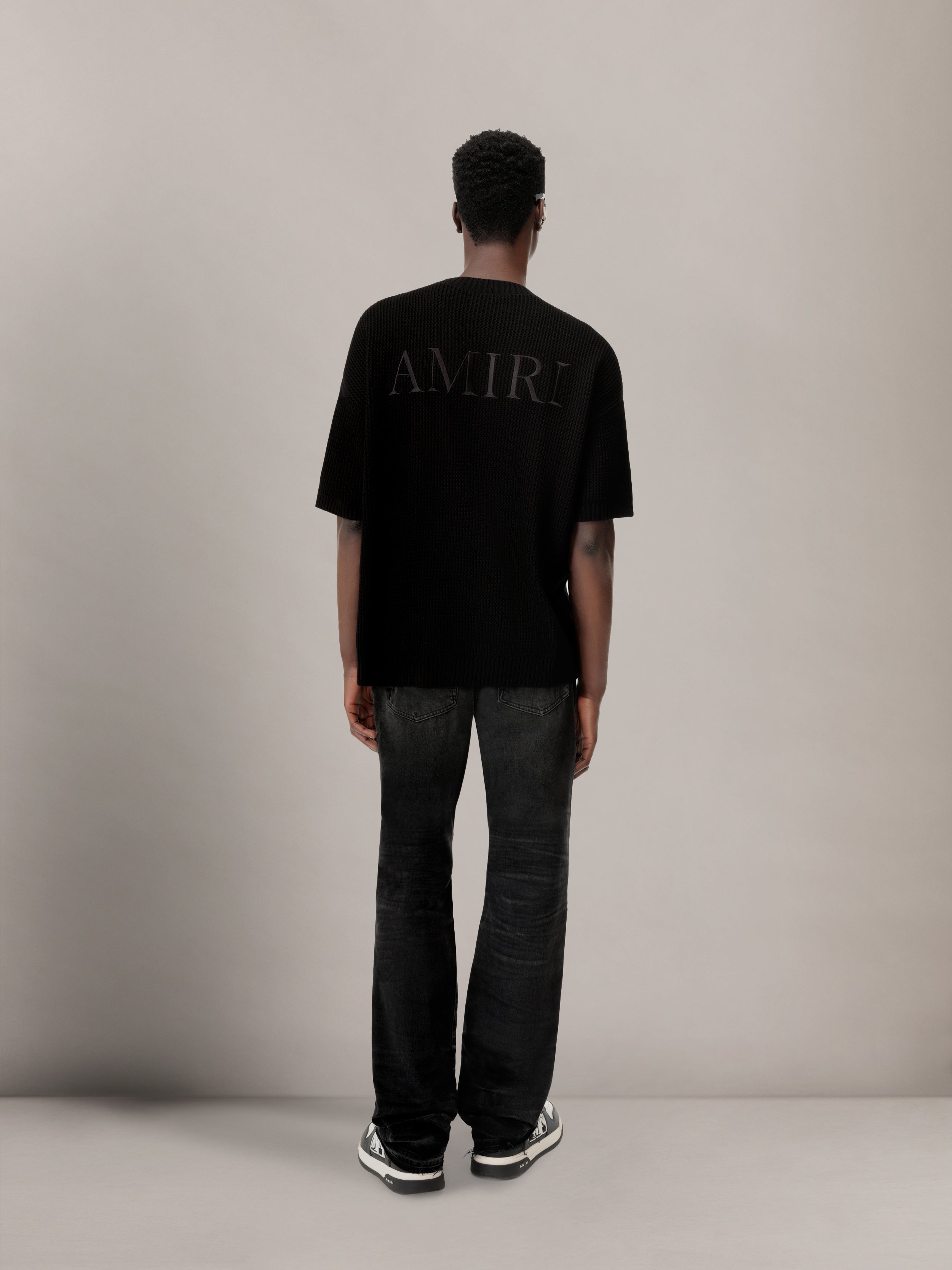LEATHER STRAIGHT MX1 JEAN - Vintage Black – AMIRI