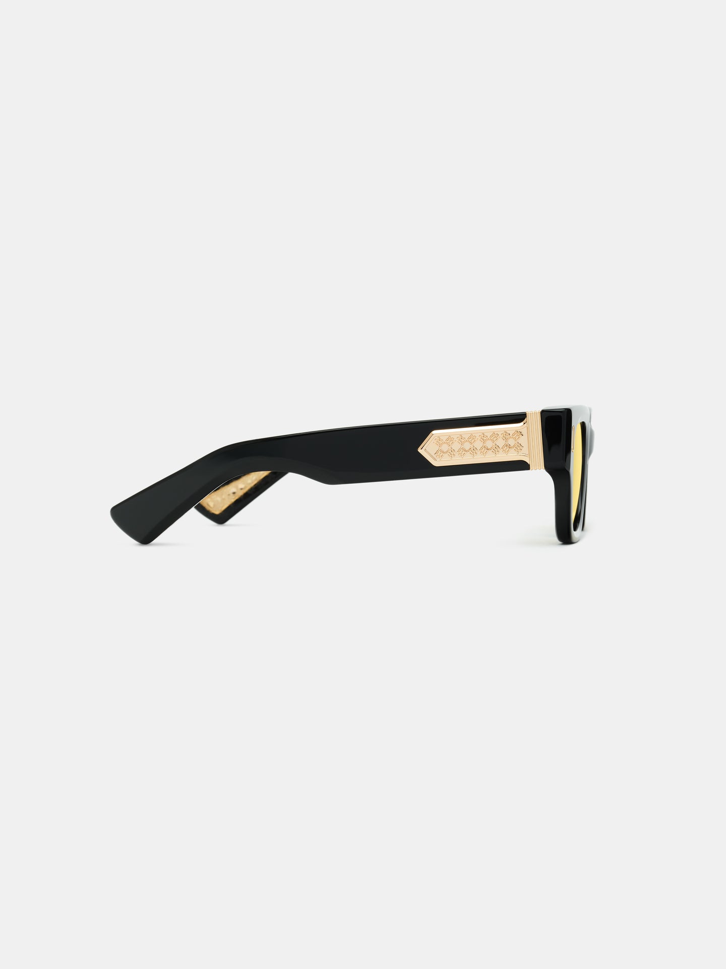 VENICE SUNGLASSES - Black Yellow - AMIRI