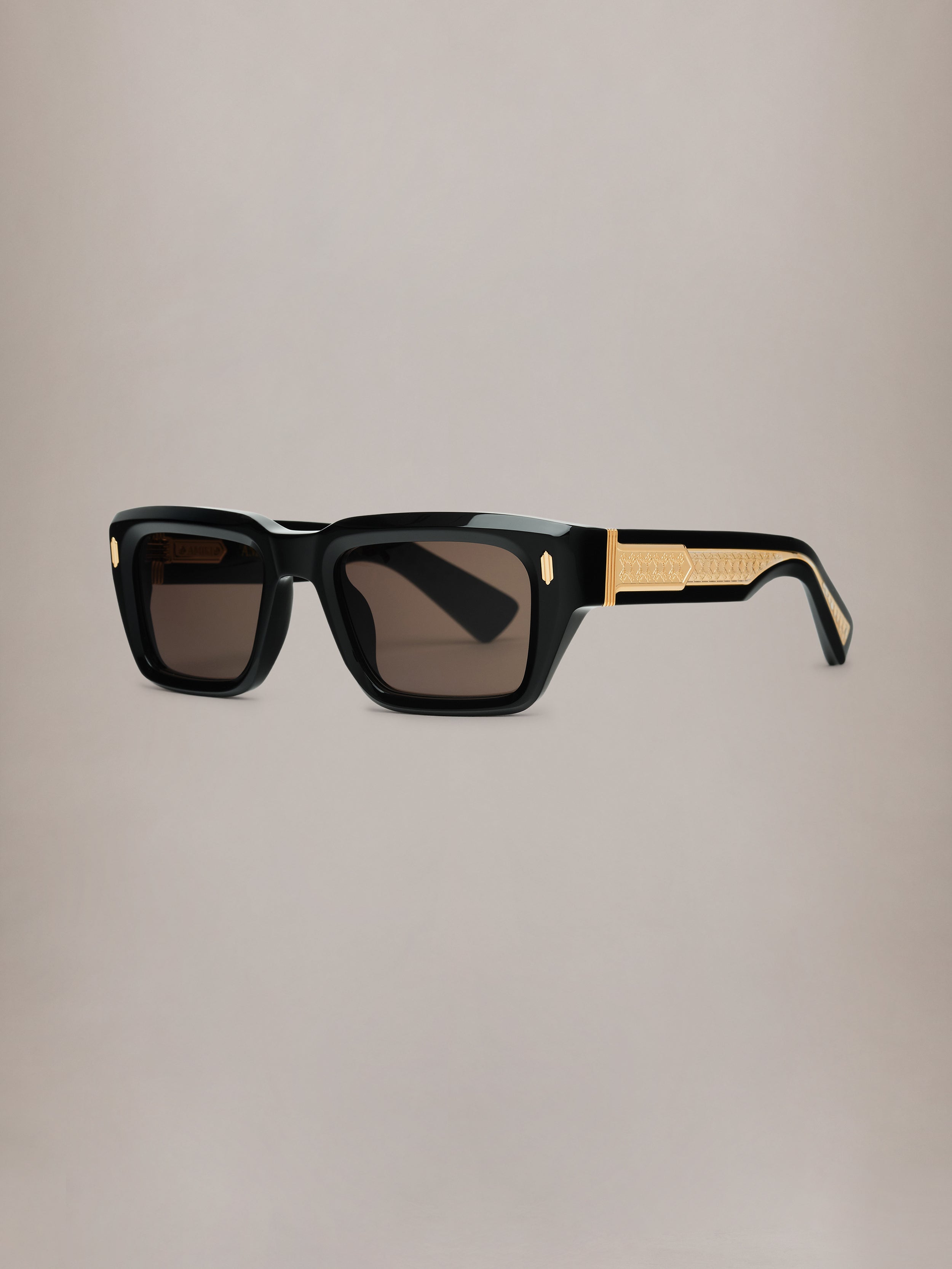 AMIRI サングラス ブラック ゴールド HOLLYWOOD SUNGLASSES - Black Gold – AMIRI