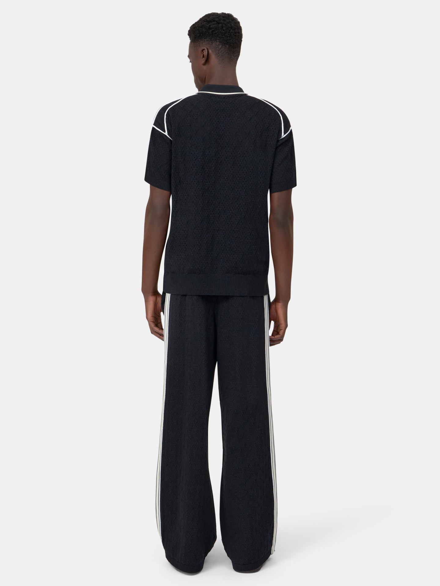 AMIRI SPORT ZIP SHIRT - Black - AMIRI