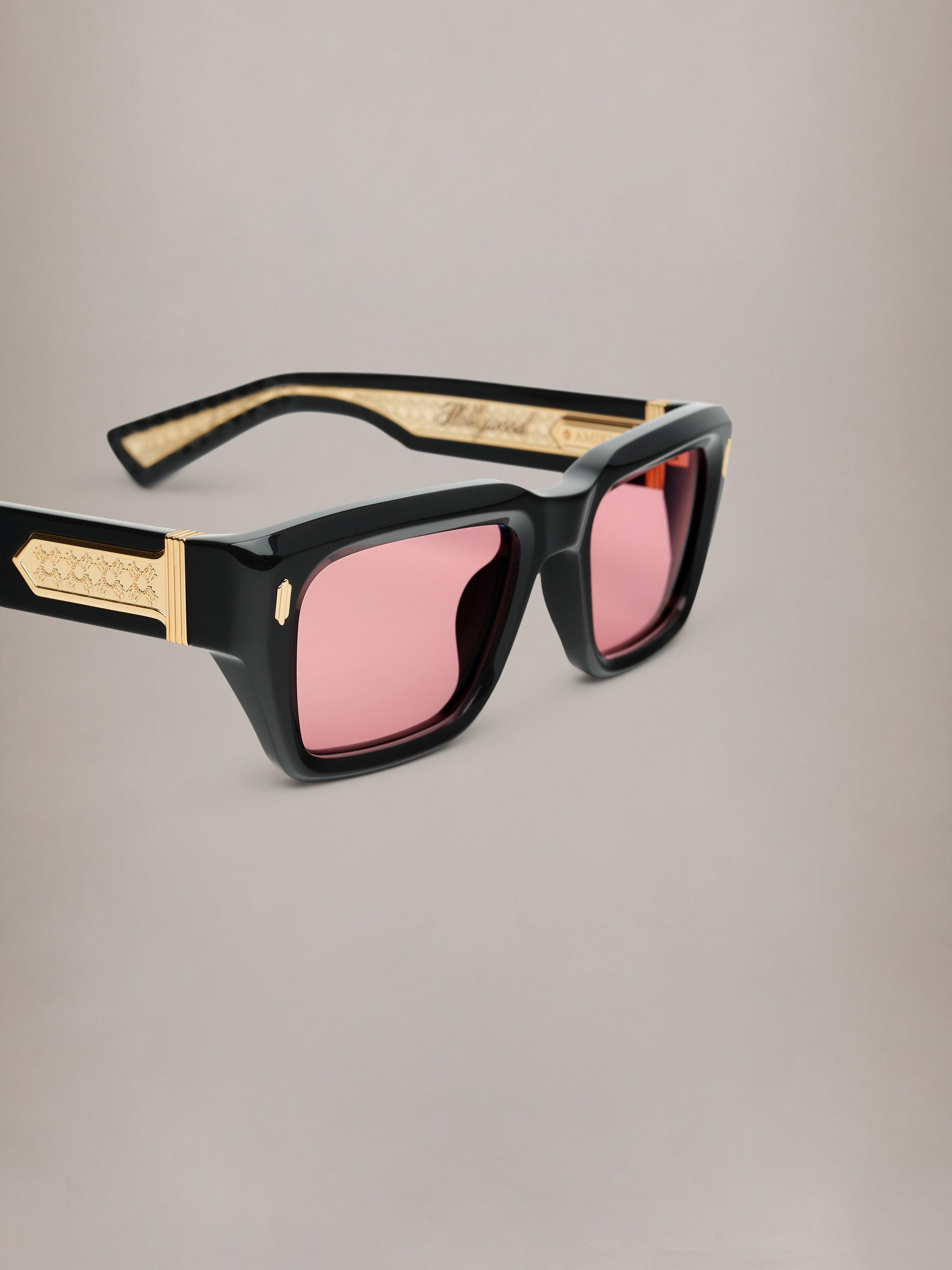 HOLLYWOOD SUNGLASSES - Black Pink – AMIRI