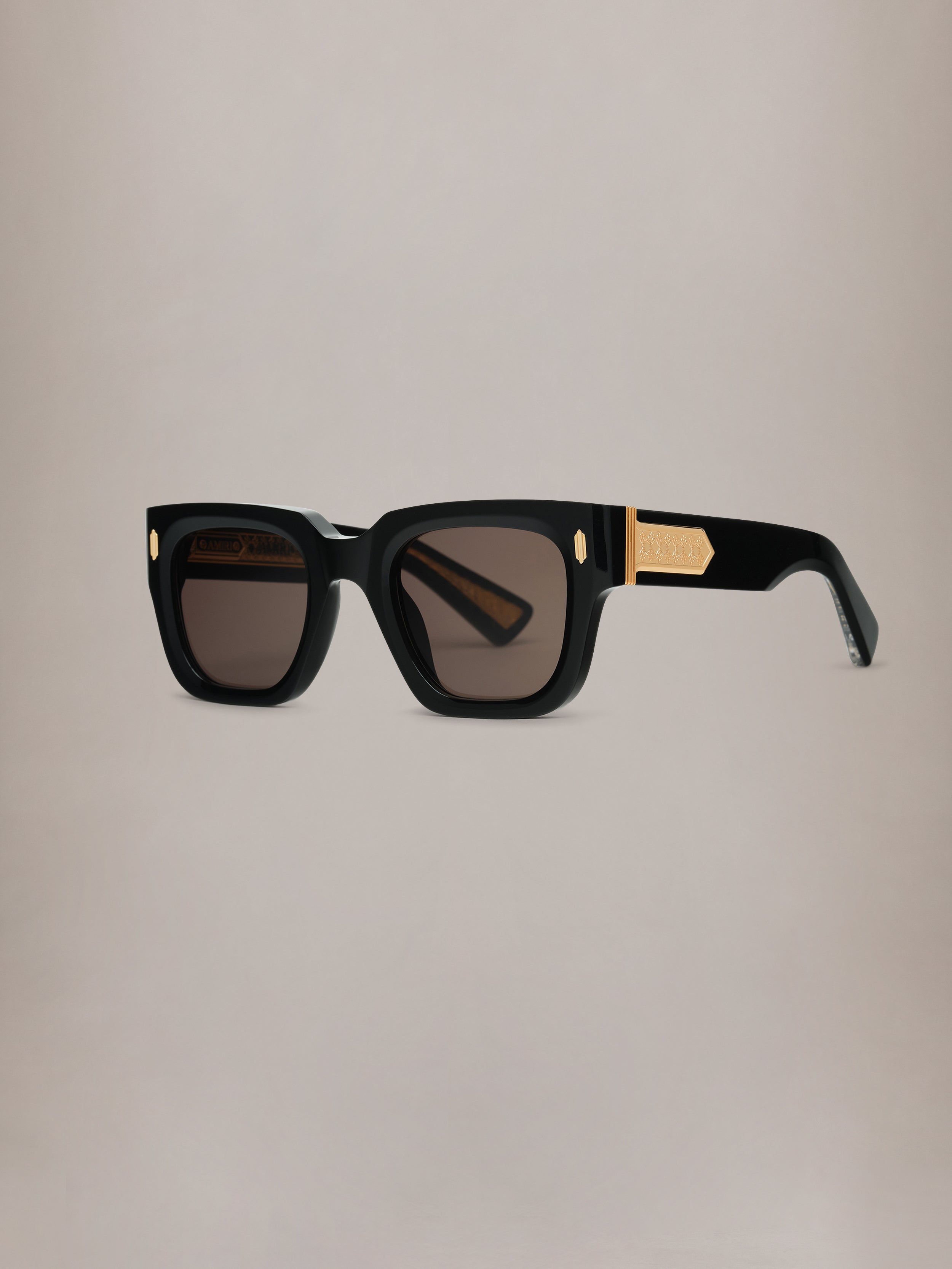 AMIRI サングラス MULHOLLAND SUNGLASSES - Black Gold – AMIRI