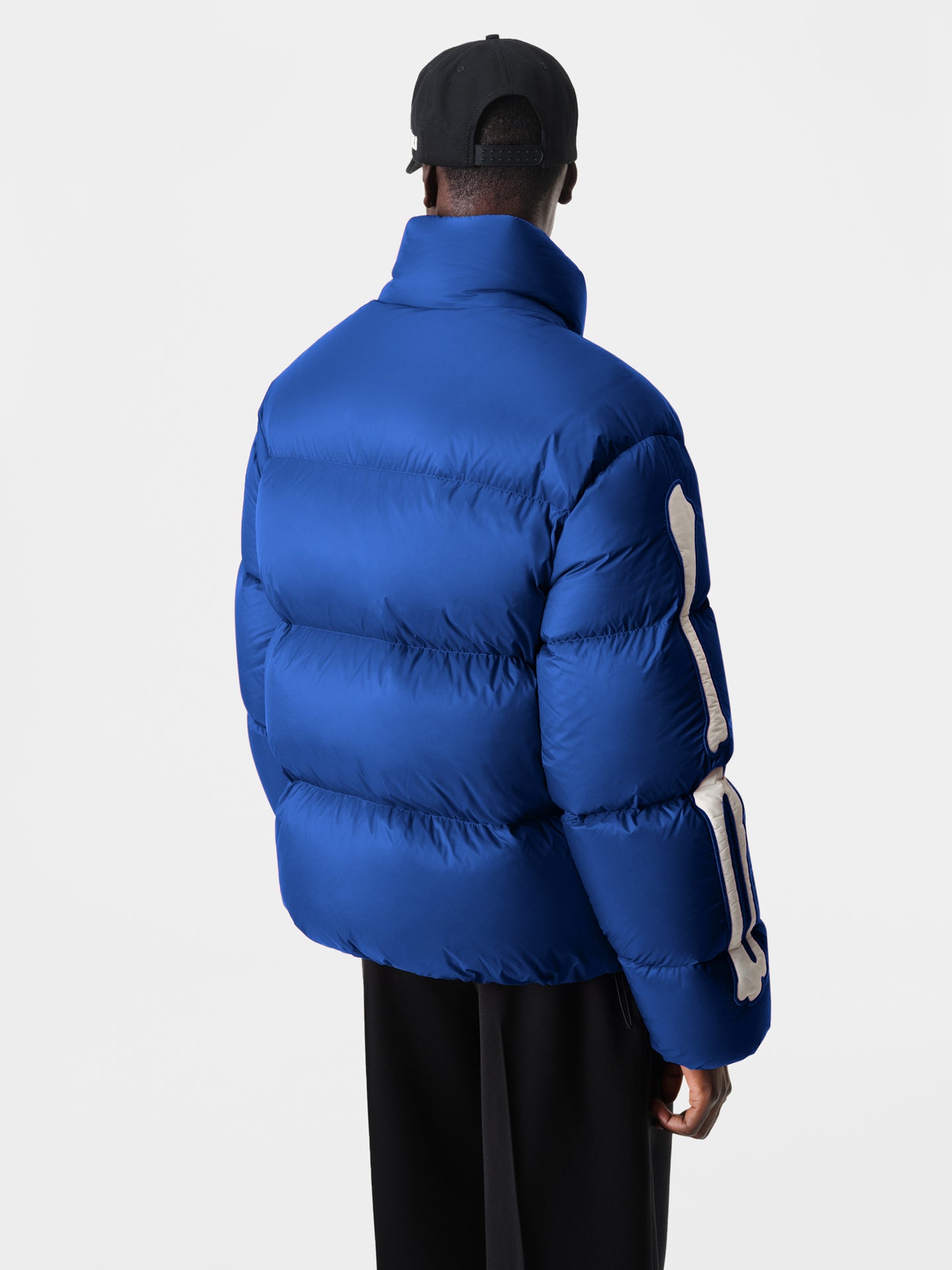 BONES DOWN JACKET - Blue