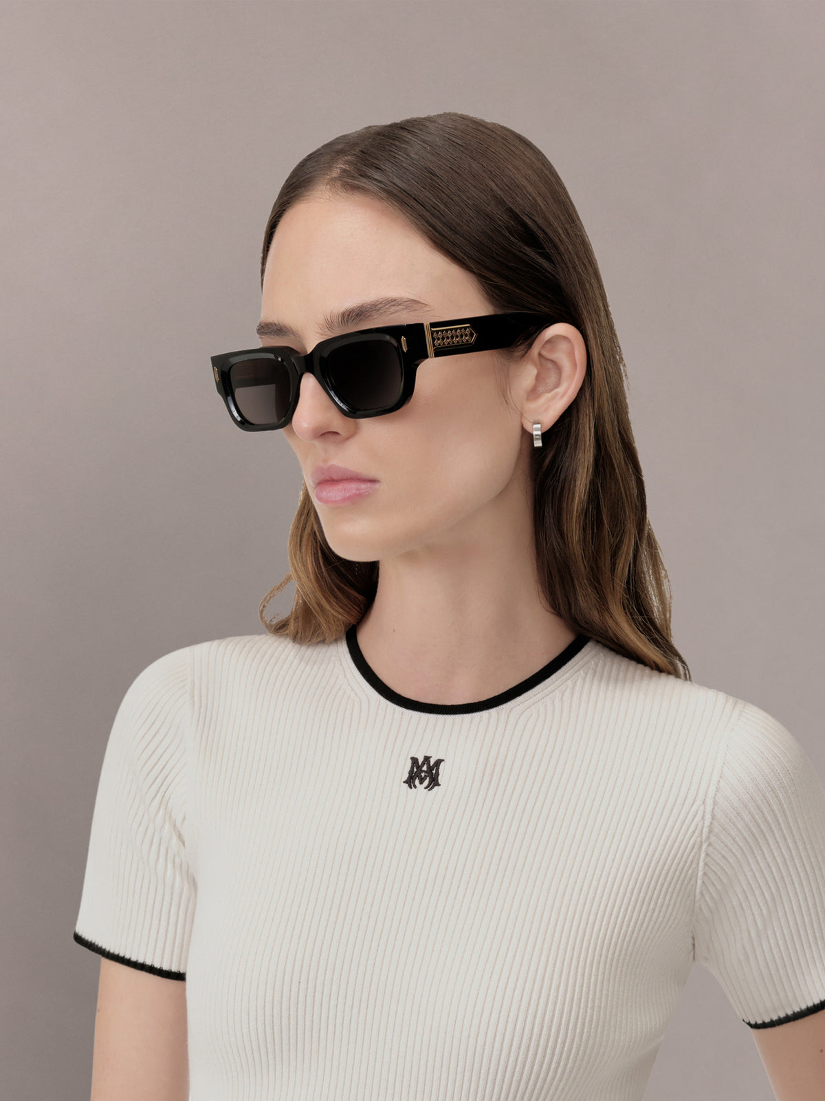VENICE SUNGLASSES - Black - AMIRI