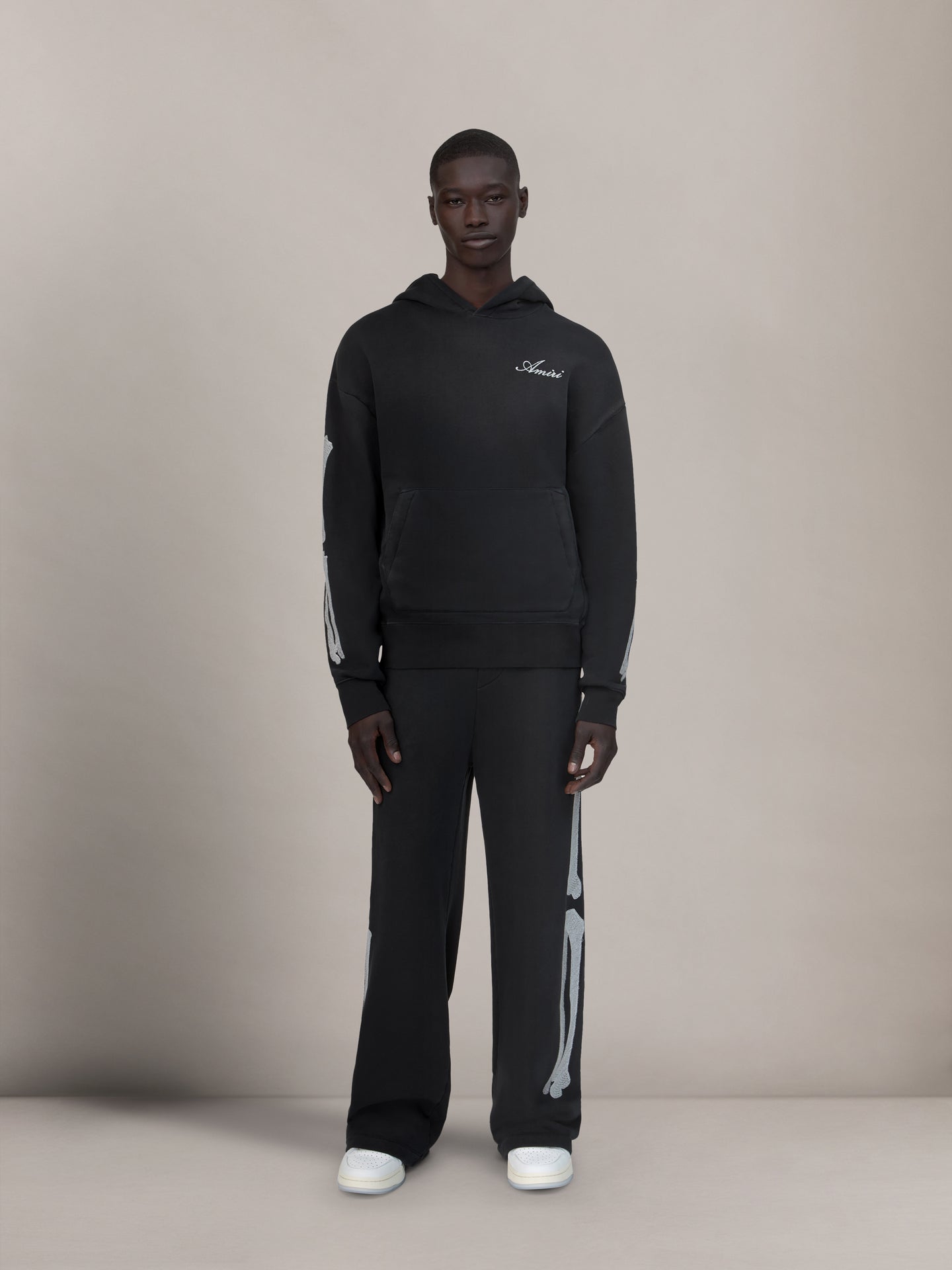 BONES OVERSIZED SWEATPANT - Black - AMIRI